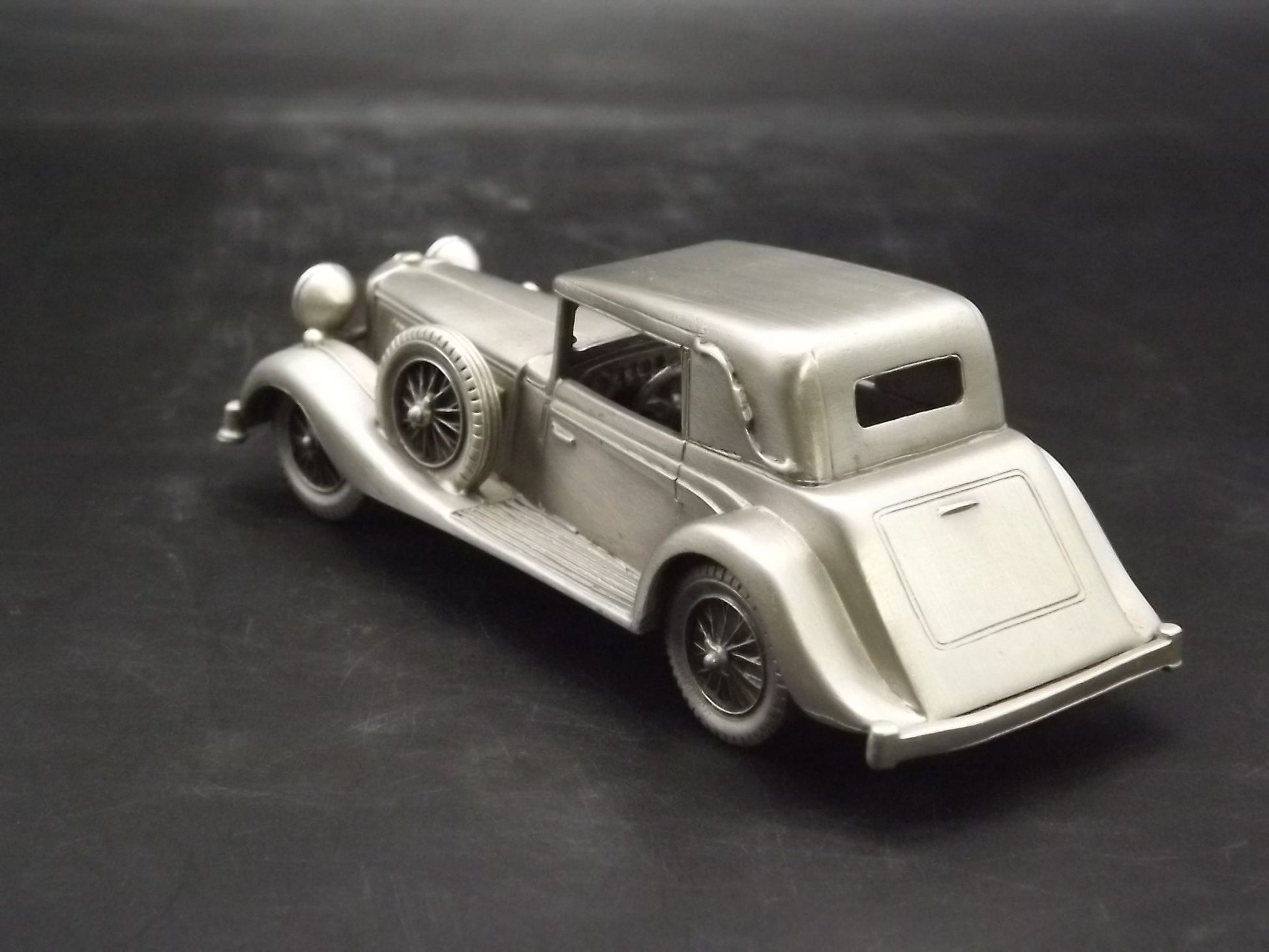 Danbury Mint 1936 Alvis Speed 25 Pewter Model Car