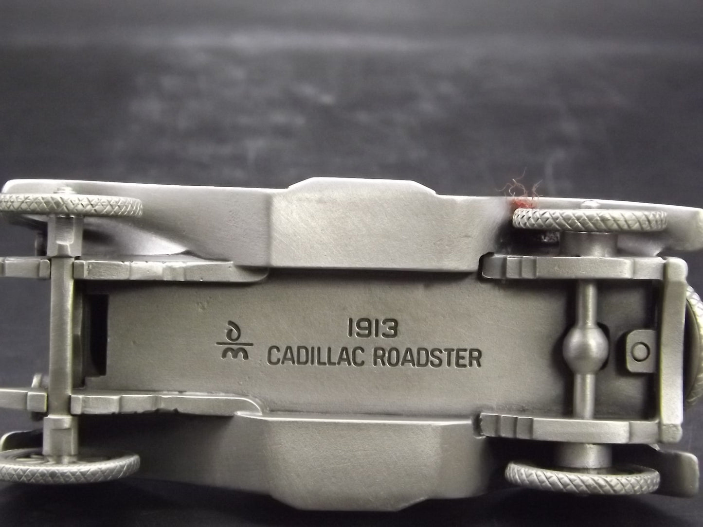 Vintage 1913 Cadillac Roadster Pewter Model Car - Danbury Mint