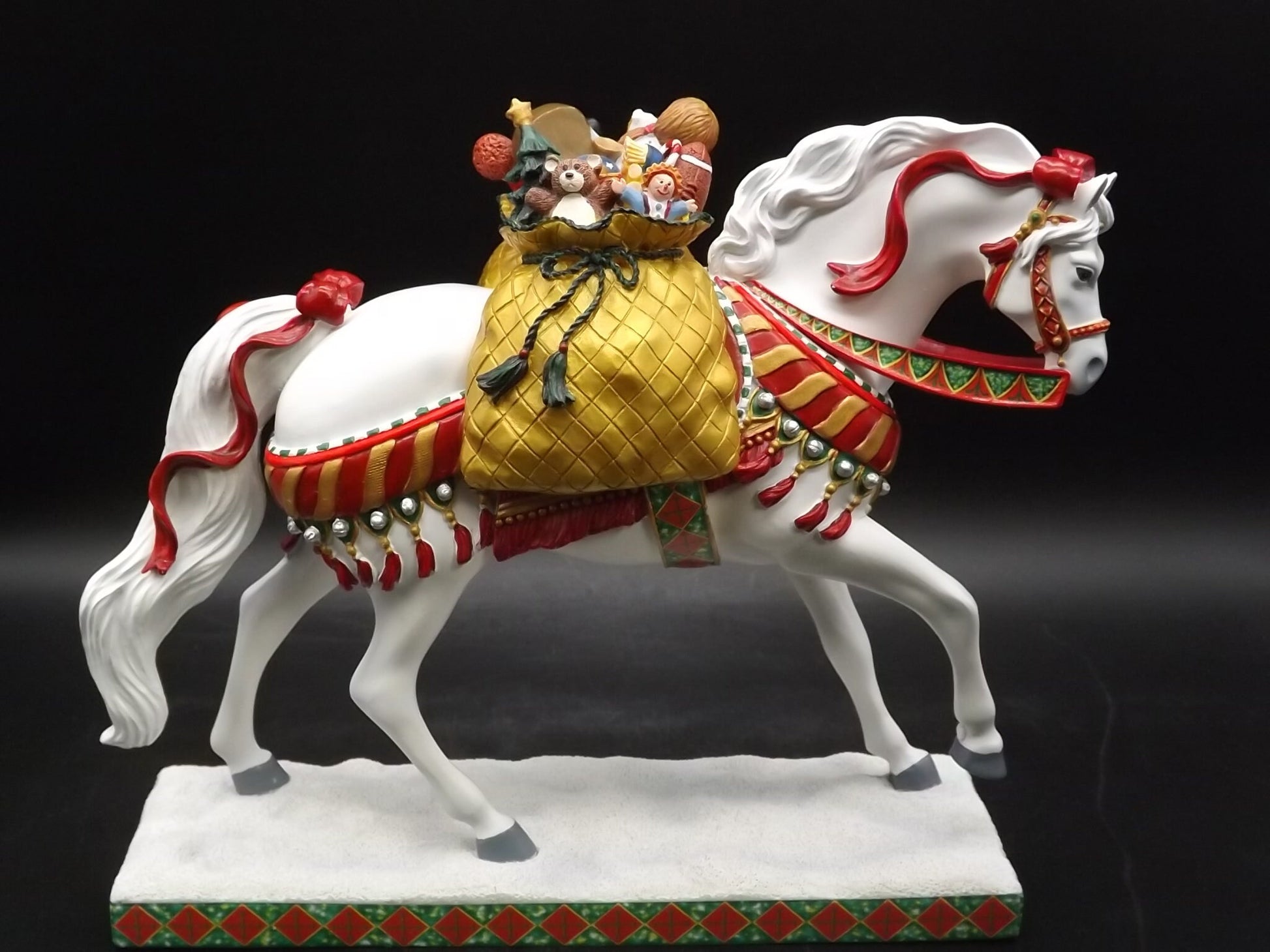 Vintage Trail of Painted Ponies Figurine: Polar Express Edition, with Box