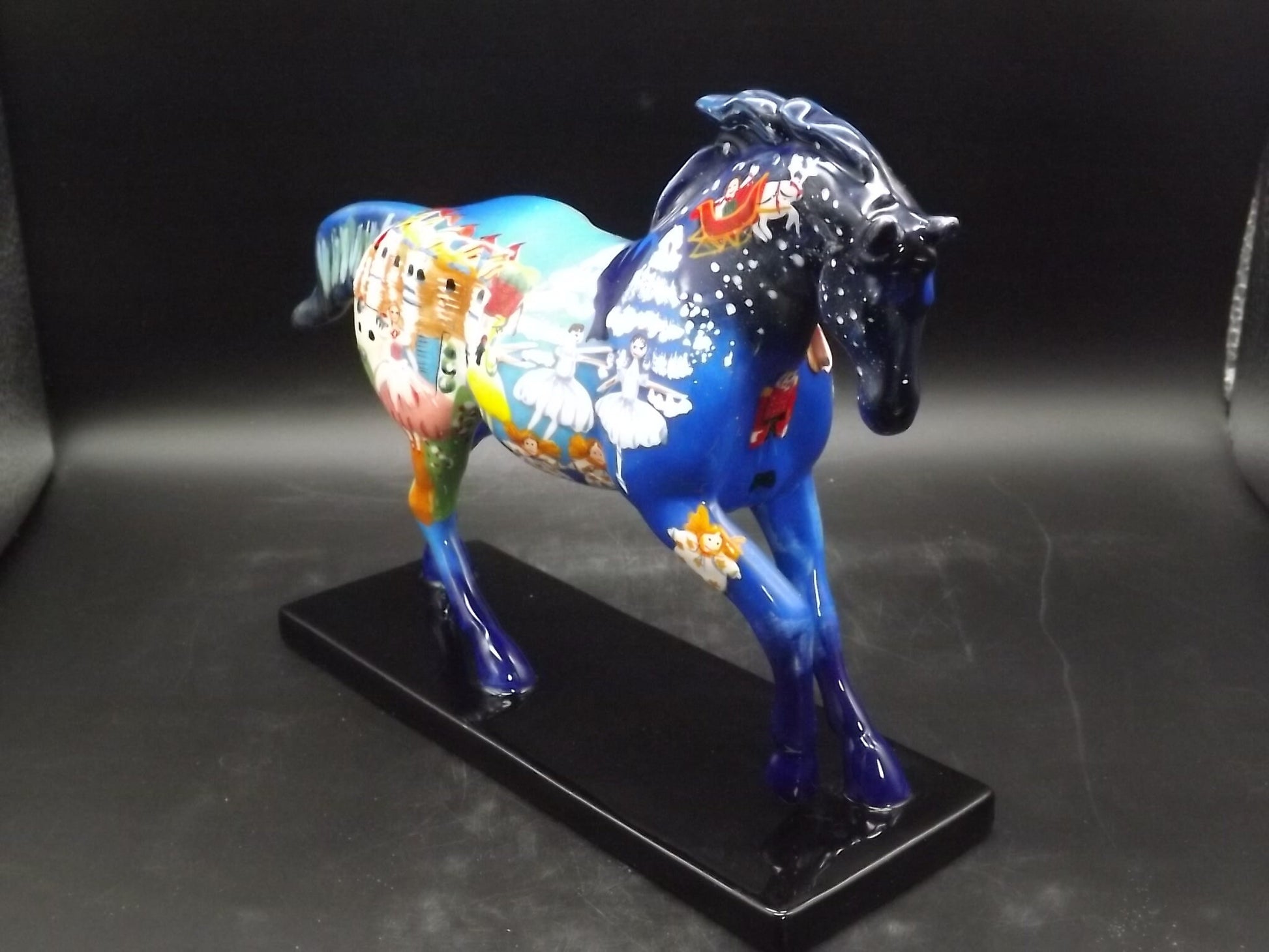 Vintage Trail of Painted Ponies "Nutcracker Pony" Porcelain Figurine