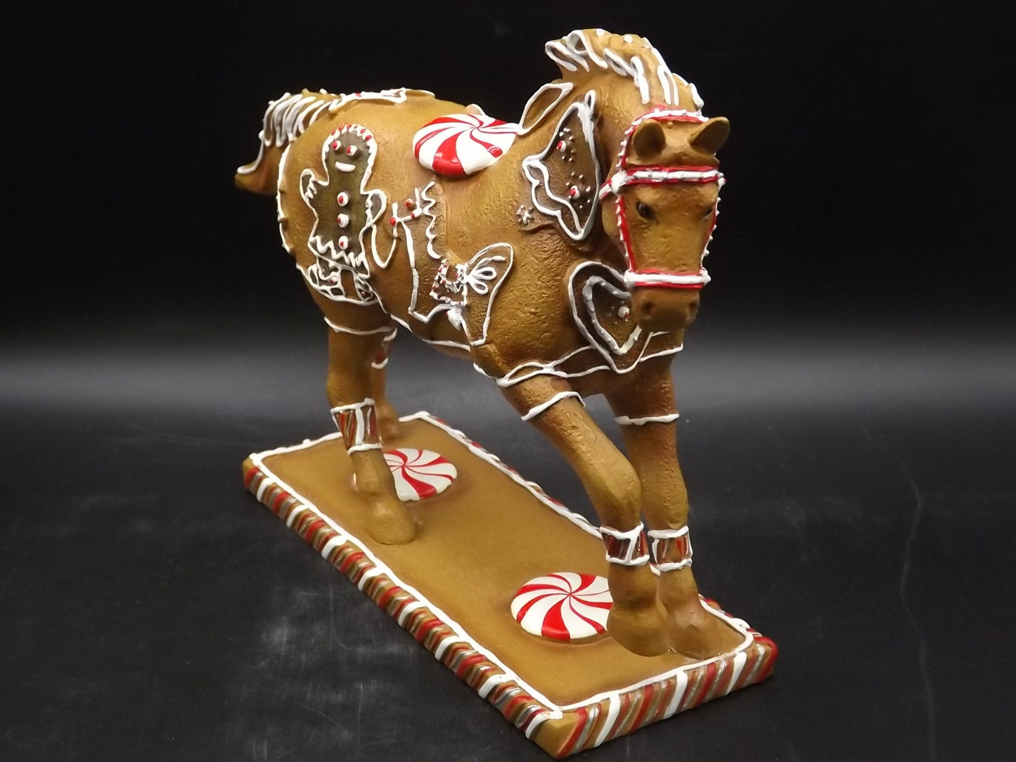 Vintage Trail of Painted Ponies "Gingerbread Pony" Figurine with Box & COA