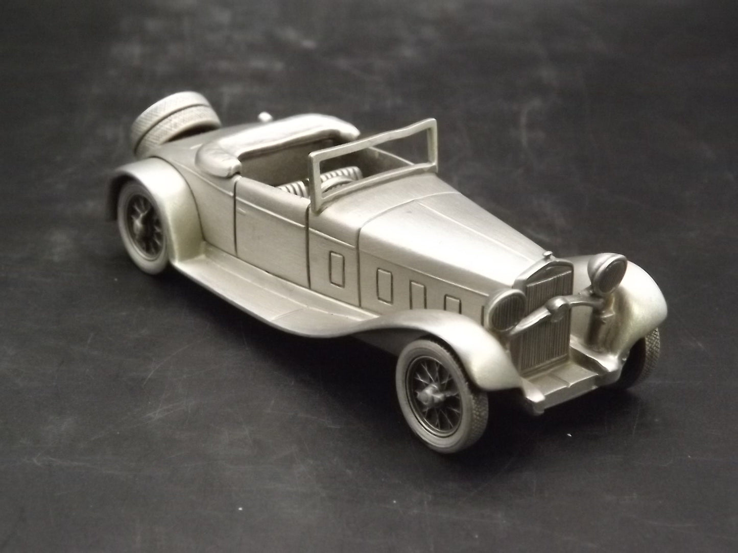 Danbury Mint 1932 Delage Cabriolet Pewter Model Car