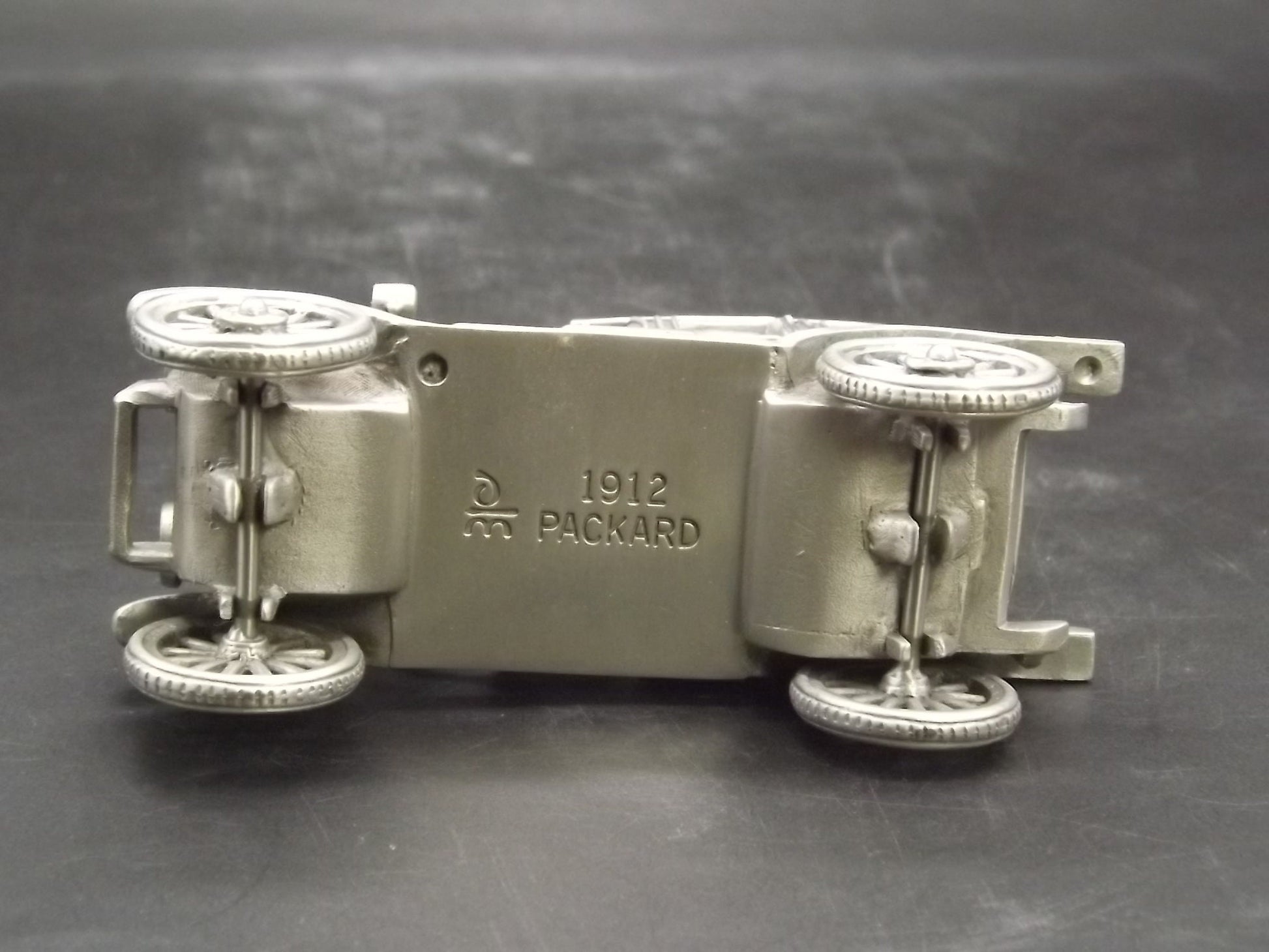 Danbury Mint 1912 Packard Pewter Model Car: Classic Cars of the World