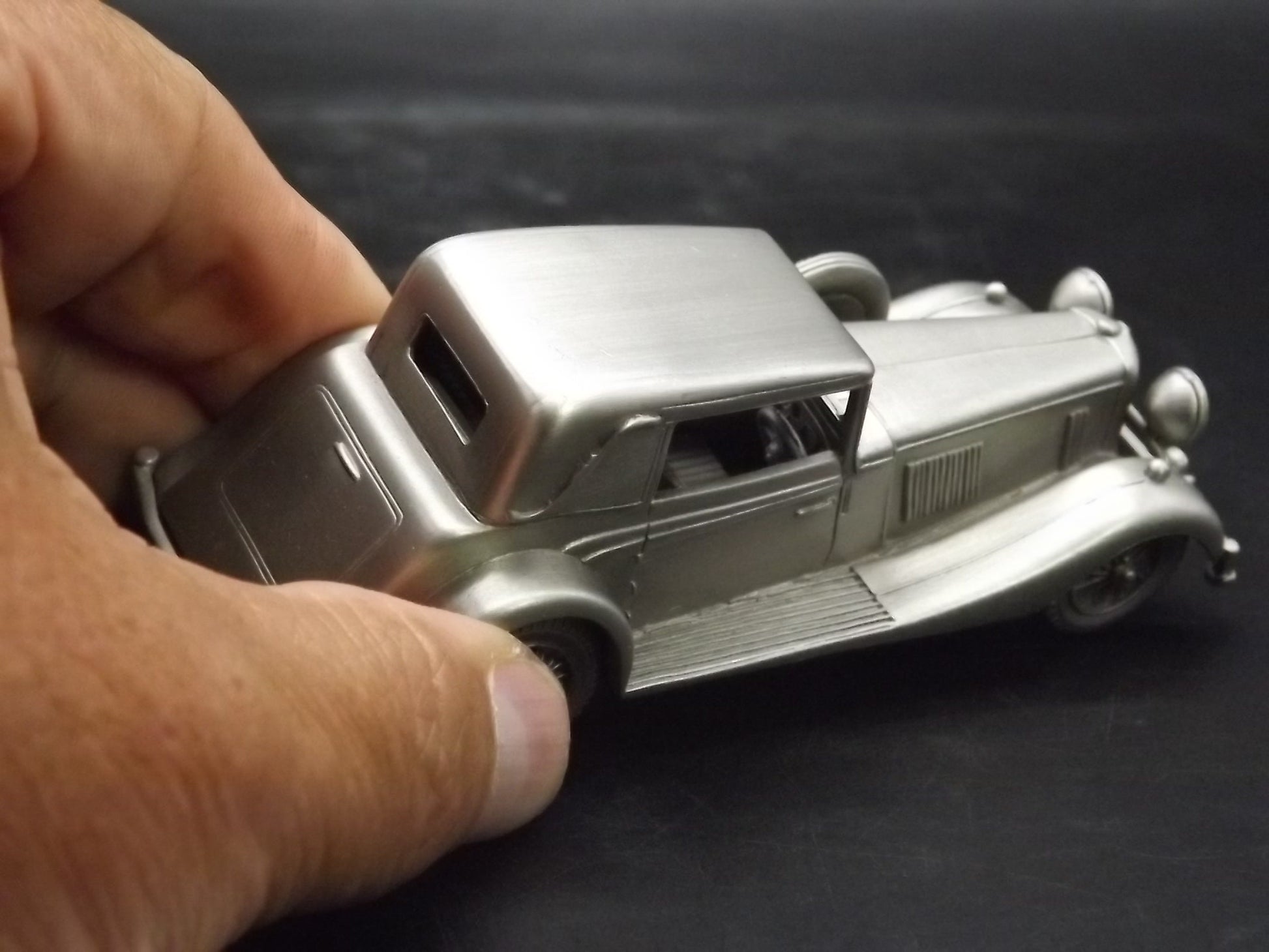 Danbury Mint 1936 Alvis Speed 25 Pewter Model Car