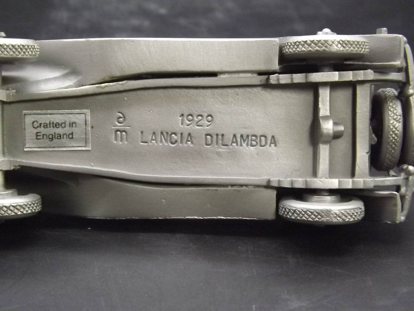 Danbury Mint 1929 Lancia Dilambda Pewter Model Car