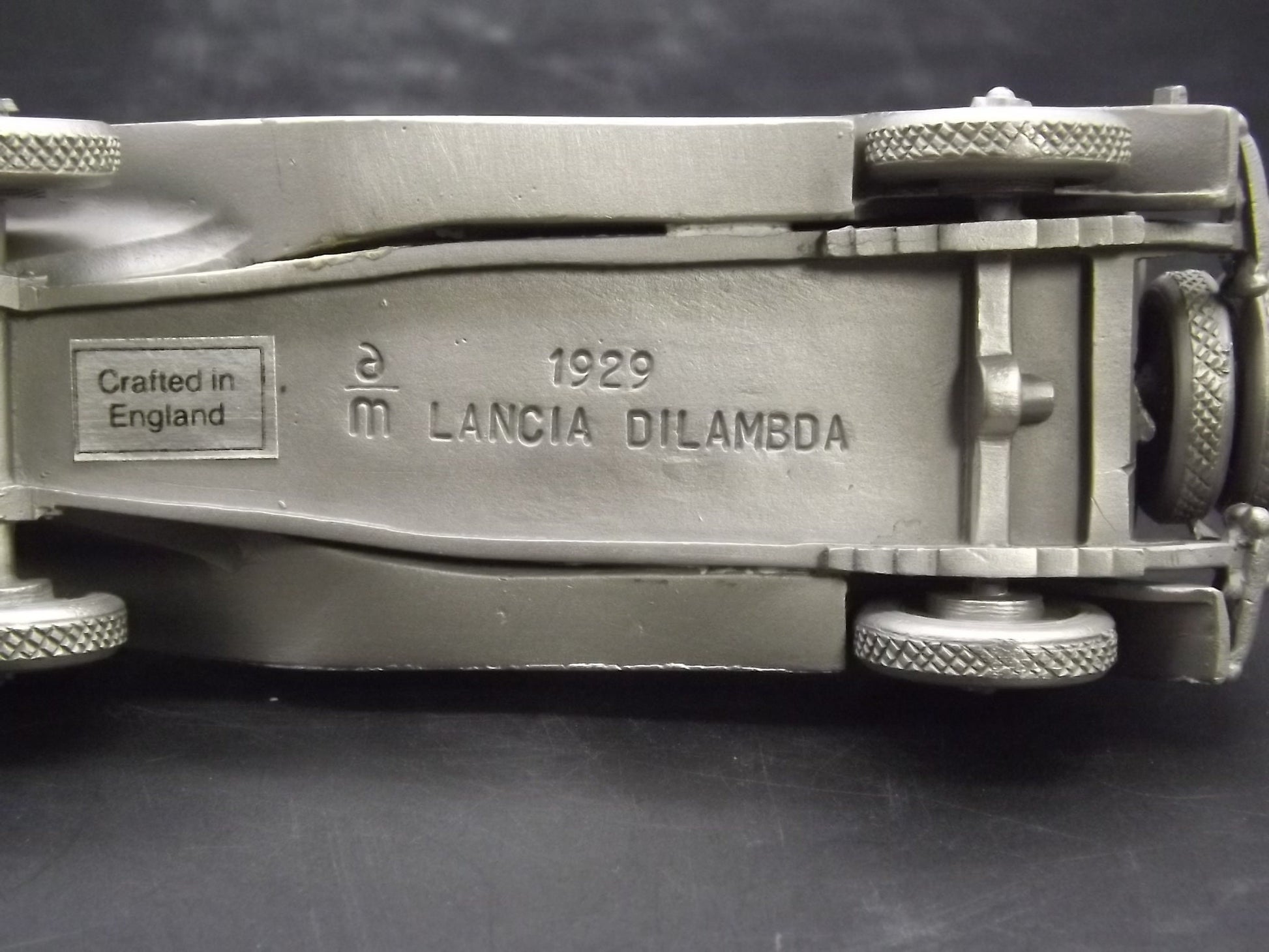 Danbury Mint 1929 Lancia Dilambda Pewter Model Car
