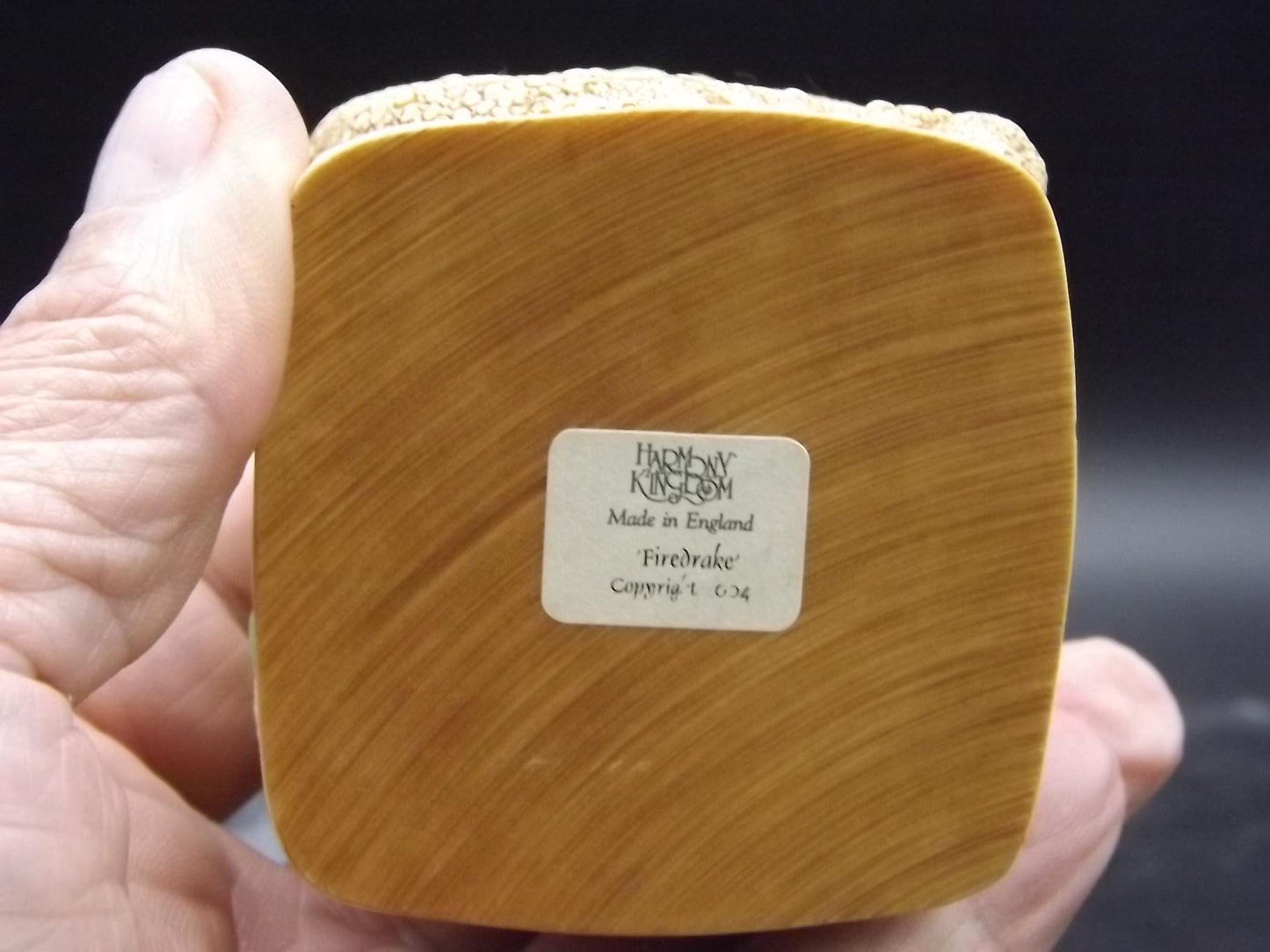 Vintage Harmony Kingdom "Fire Drake" Dragon Limited Edition of 2500 Jest Figurine TJMYDR with original box and COA. Excellent condition.