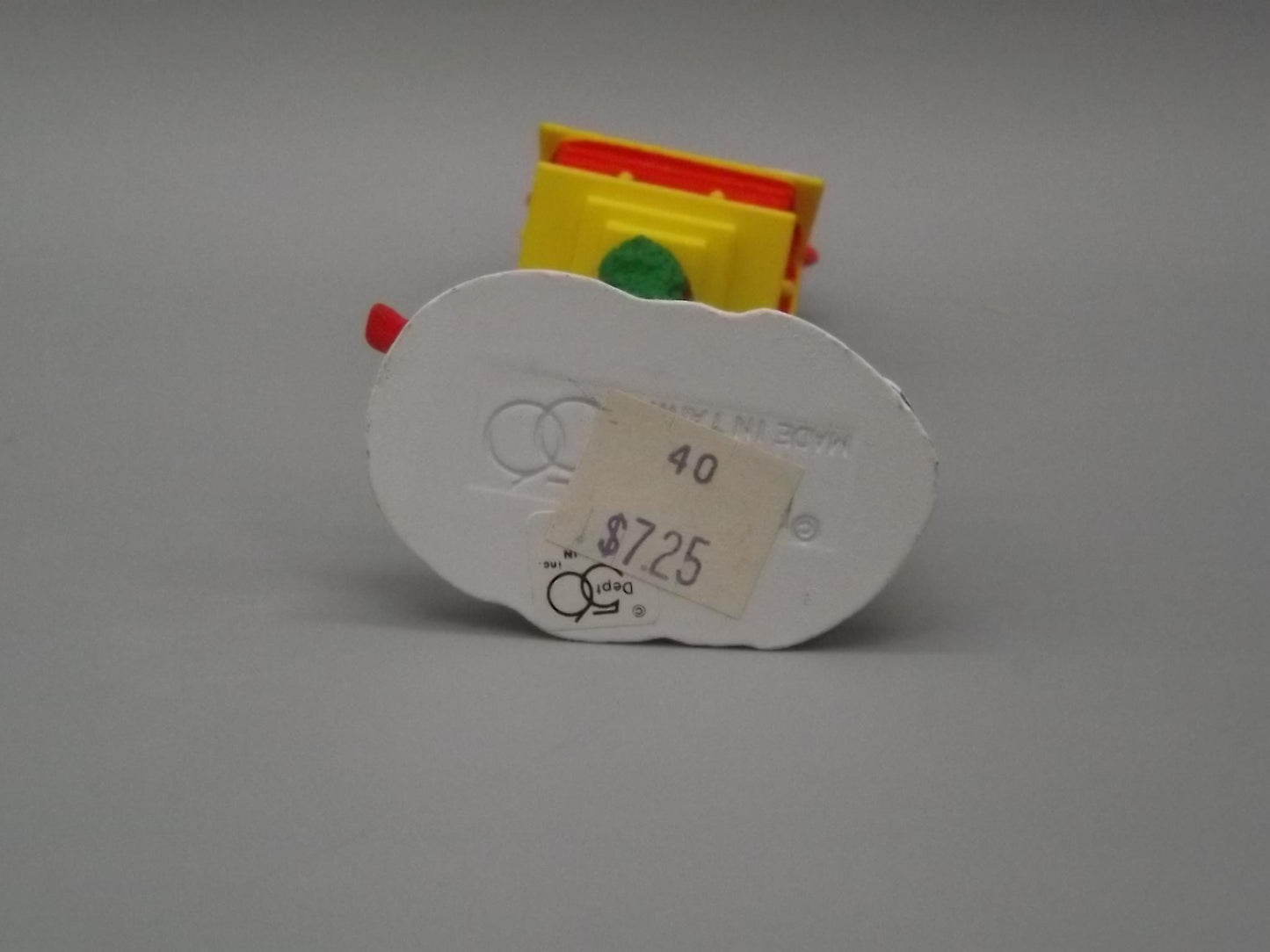 Vintage Snow Village Birdhouse Figurine: "A Home for the Holidays"