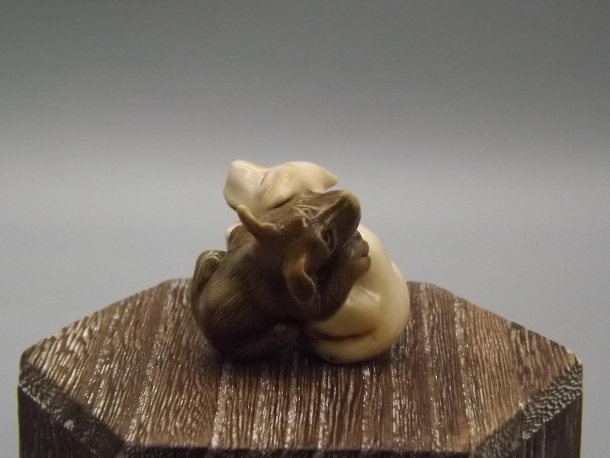 Entwined Dogs Figurine: Martin Perry Artist Proof, Fragile World