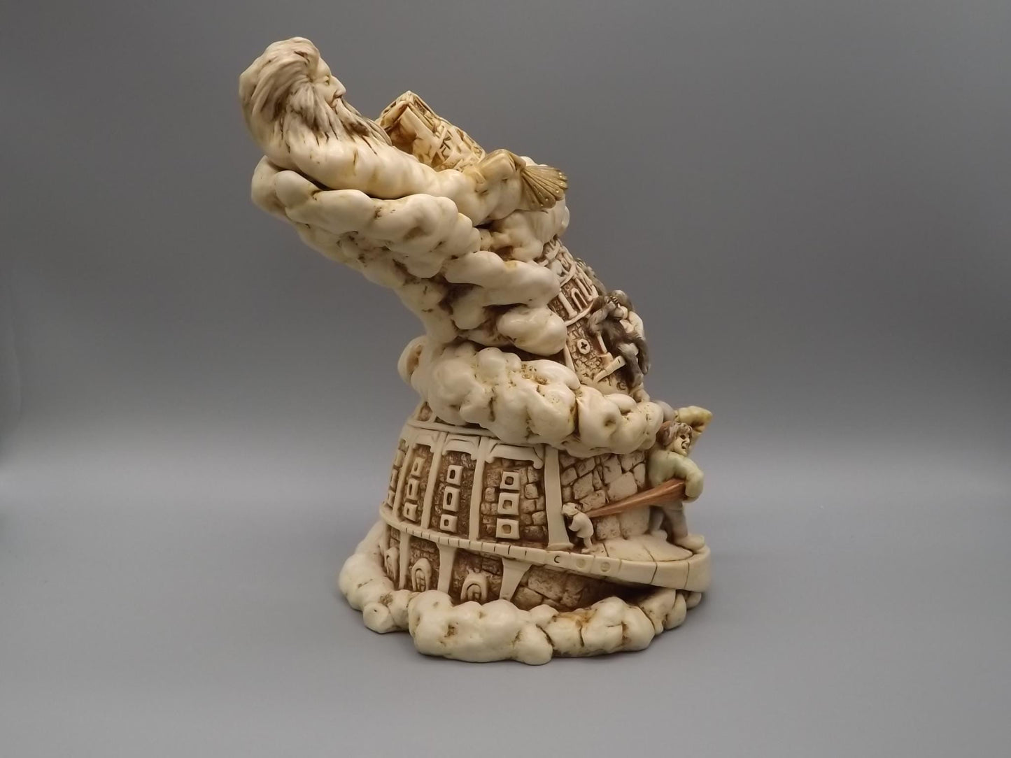 Harmony Kingdom Babbling Heights Box Figurine - Tower of Babel (2001)