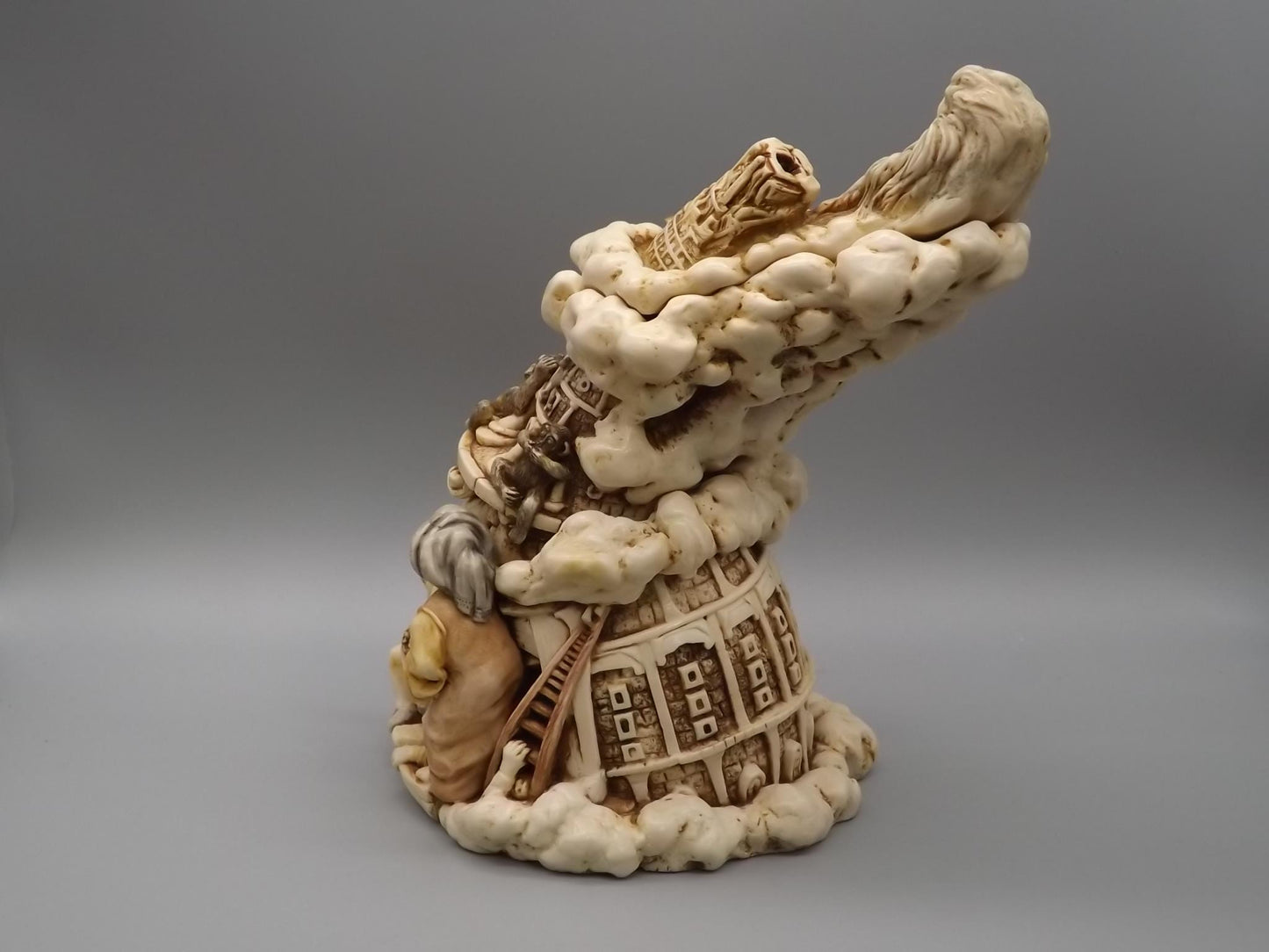 Harmony Kingdom Babbling Heights Box Figurine - Tower of Babel (2001)