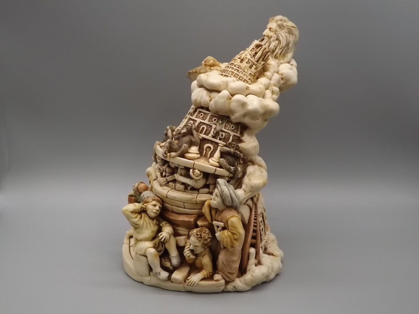 Harmony Kingdom Babbling Heights Box Figurine - Tower of Babel (2001)