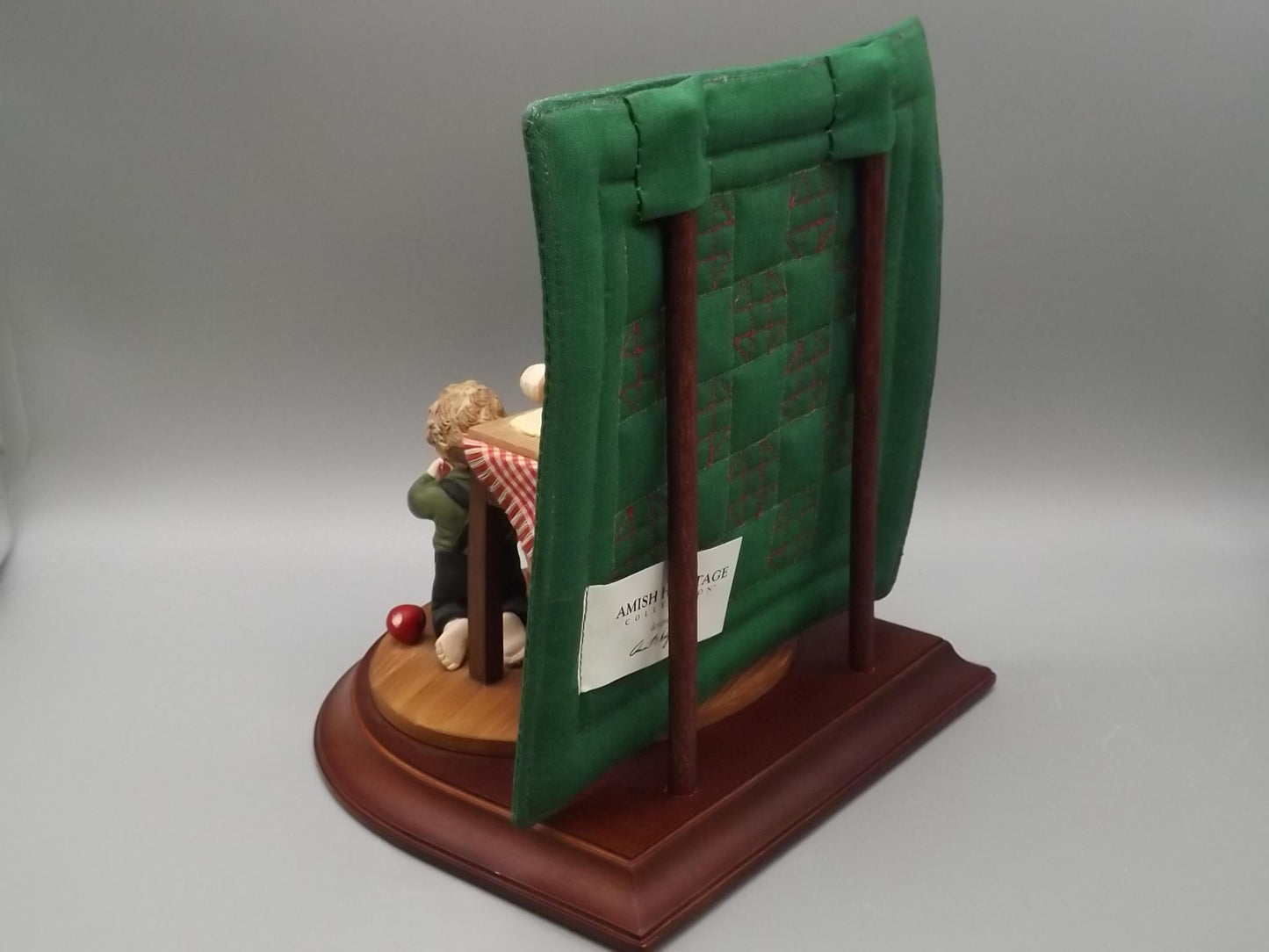 Willits Amish Heritage Figurine: Mother's Little Helpers, Rachel and Daniel