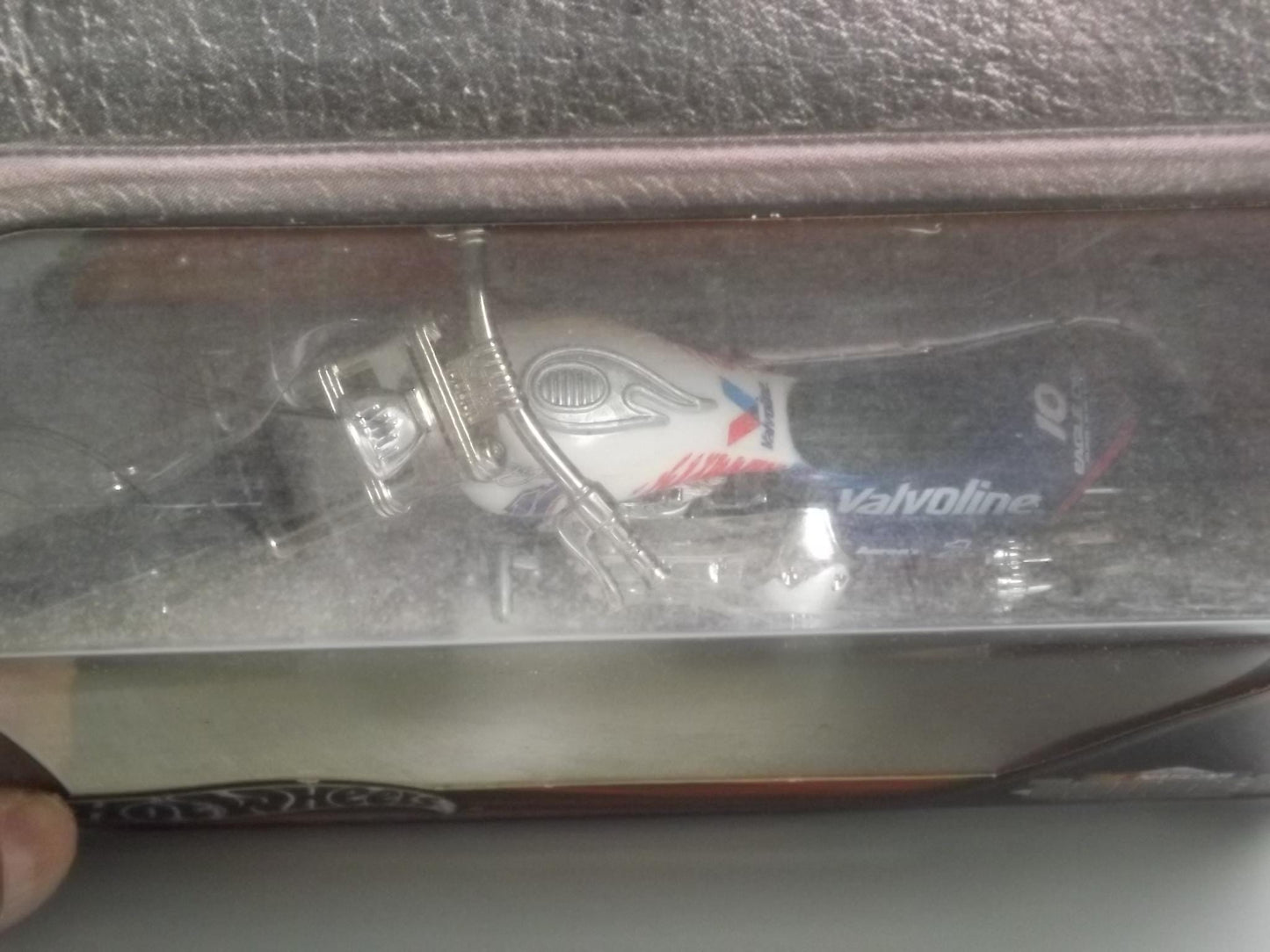 Vintage 2002 Hot Wheels Valvoline Motorcycle - Thunder Rides #10, Unopened Box