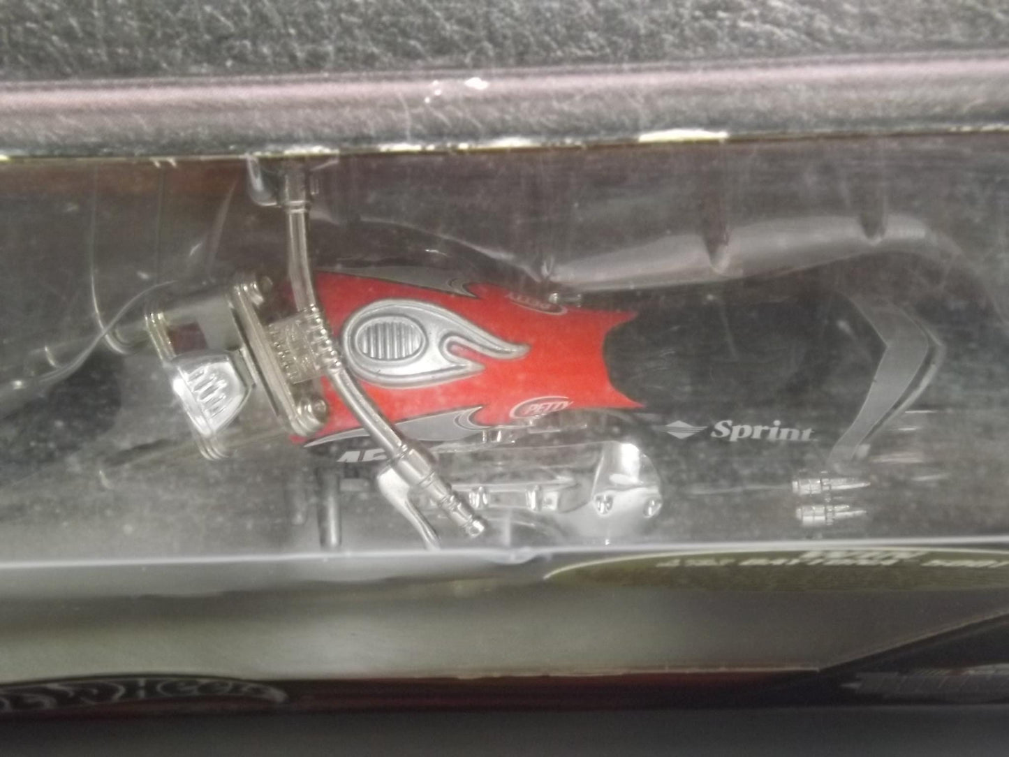 Vintage 2002 Hot Wheels Sprint Thunder Motorcycle - New in Box