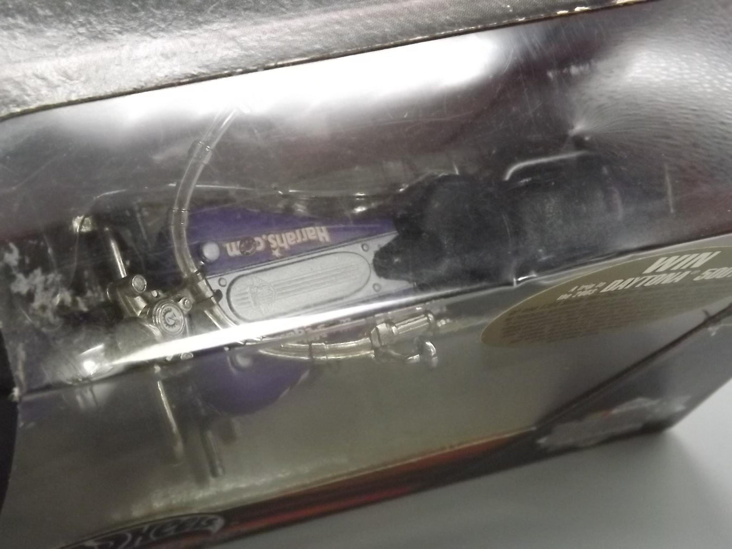 Vintage 2002 Hot Wheels Harrah's Motorcycle - Unopened Box