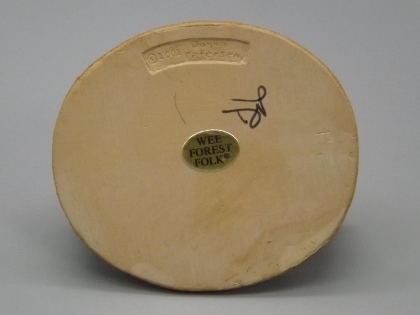 Vintage Wee Forest Folk Mice Figurine: Tea with Tillie, 2002