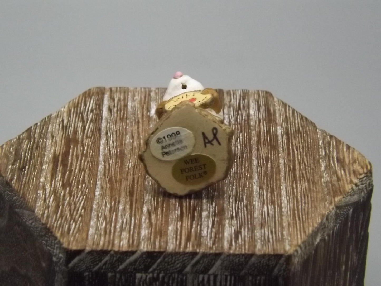 Vintage Wee Forest Folk Mouse Figurine: The Collector's Piece (1998) Hand Painted