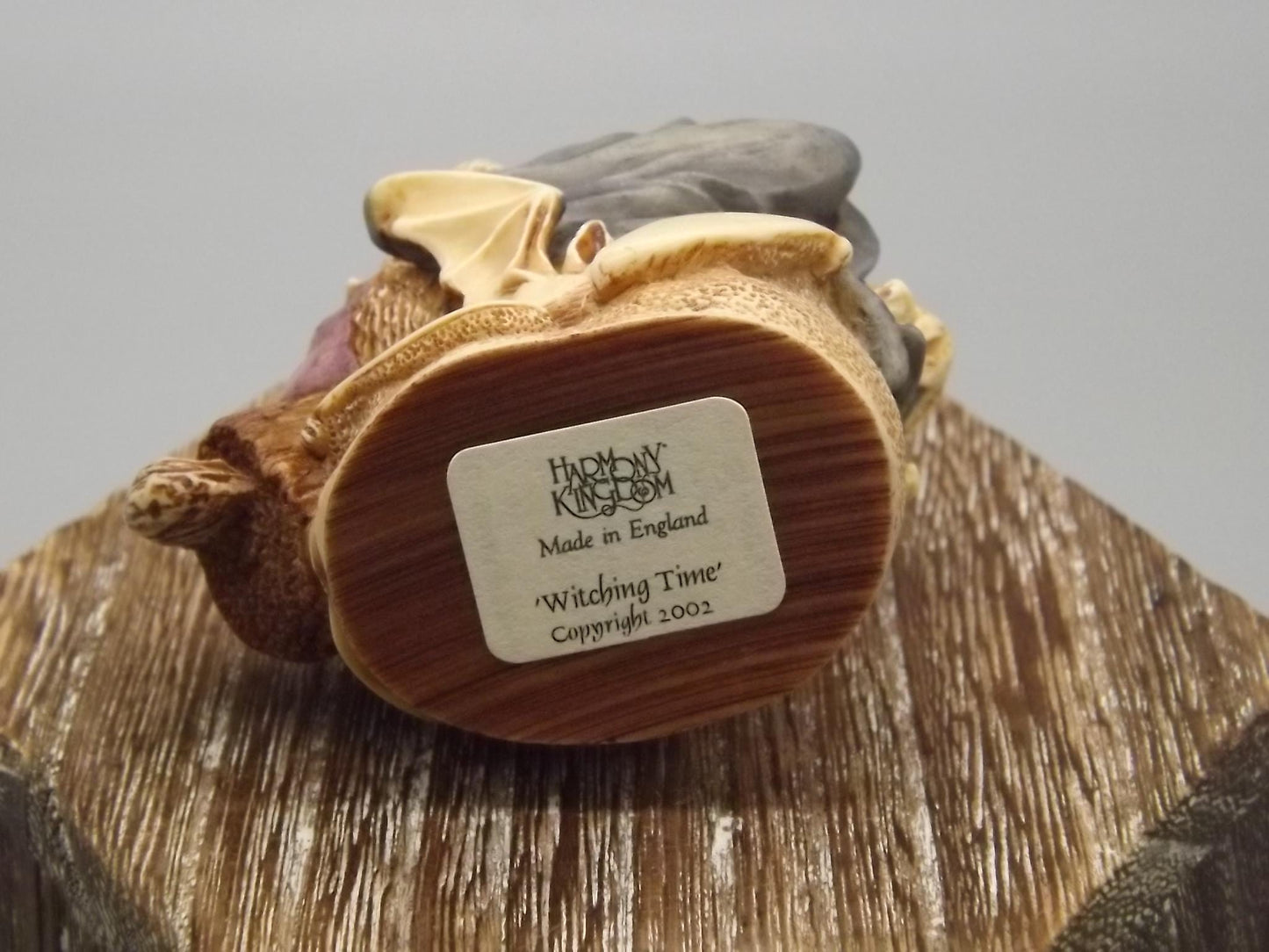 Vintage Harmony Kingdom Witching Time Figurine: 2002 Event Piece with Box