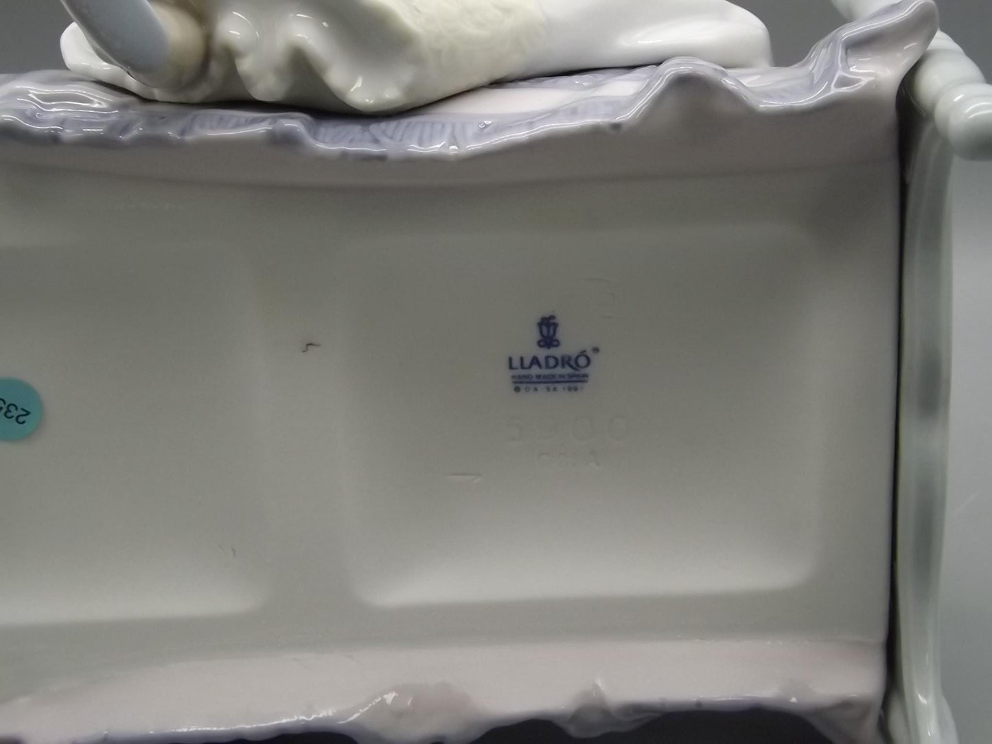 Vintage Lladro "Sleep Tight" Figurine #5900: Mother and Son, 1992