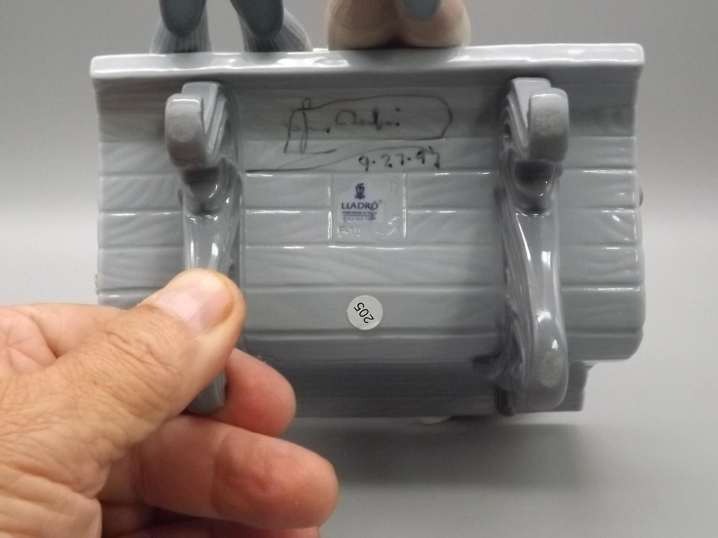 Vintage Lladro Figurine: "Surrounded by Love" #6446, Children and Dog, Artist Signed