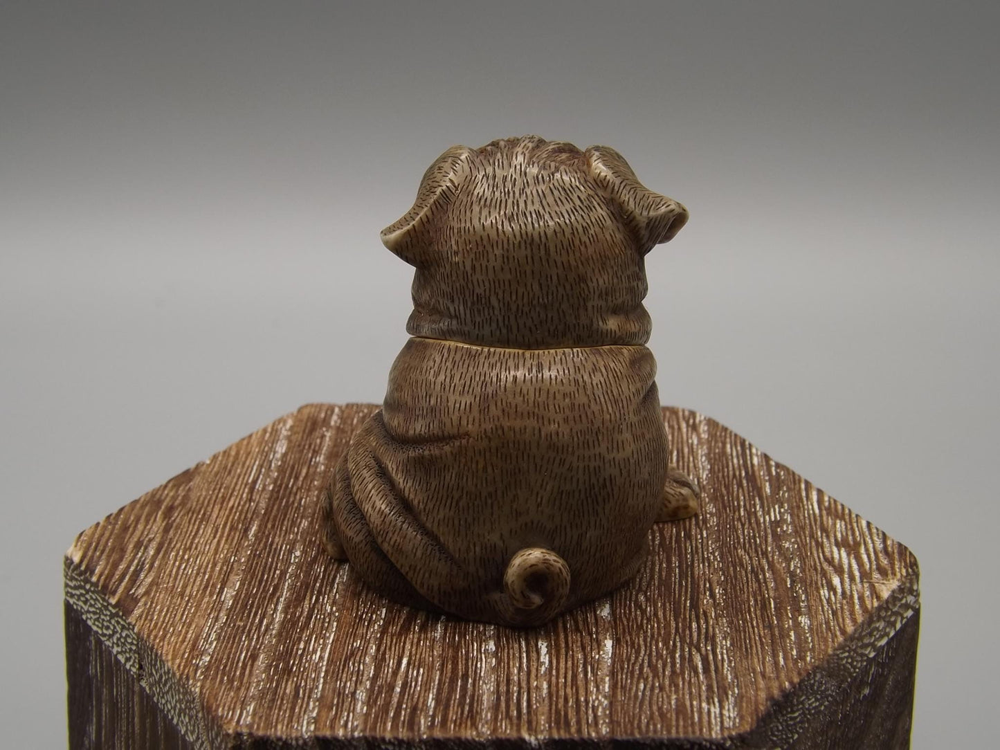 Harmony Kingdom Pot Bellys "Blackie" Pug Figurine