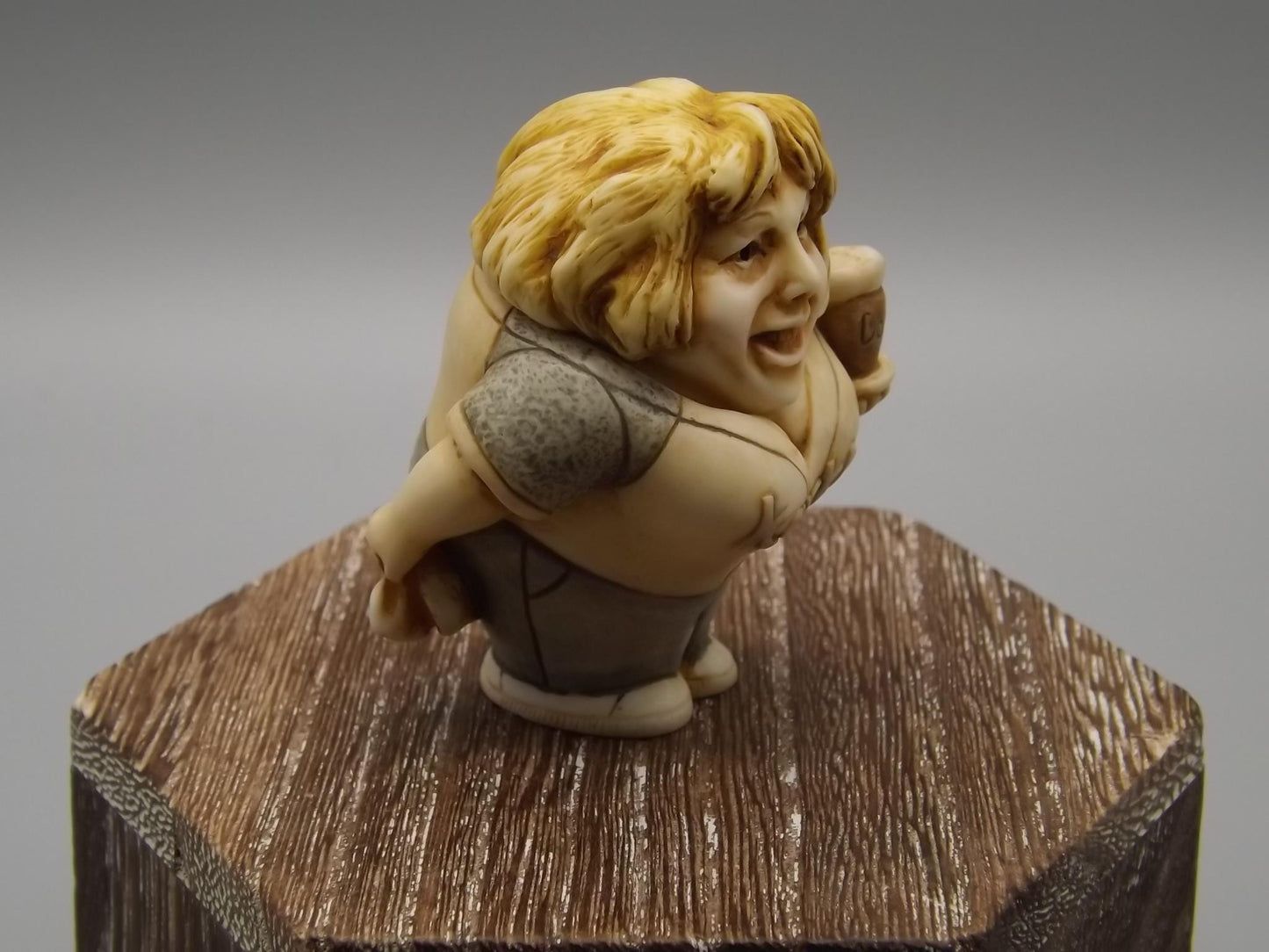 Harmony Kingdom Pot Bellys "Beer Babe" Bartender Figurine