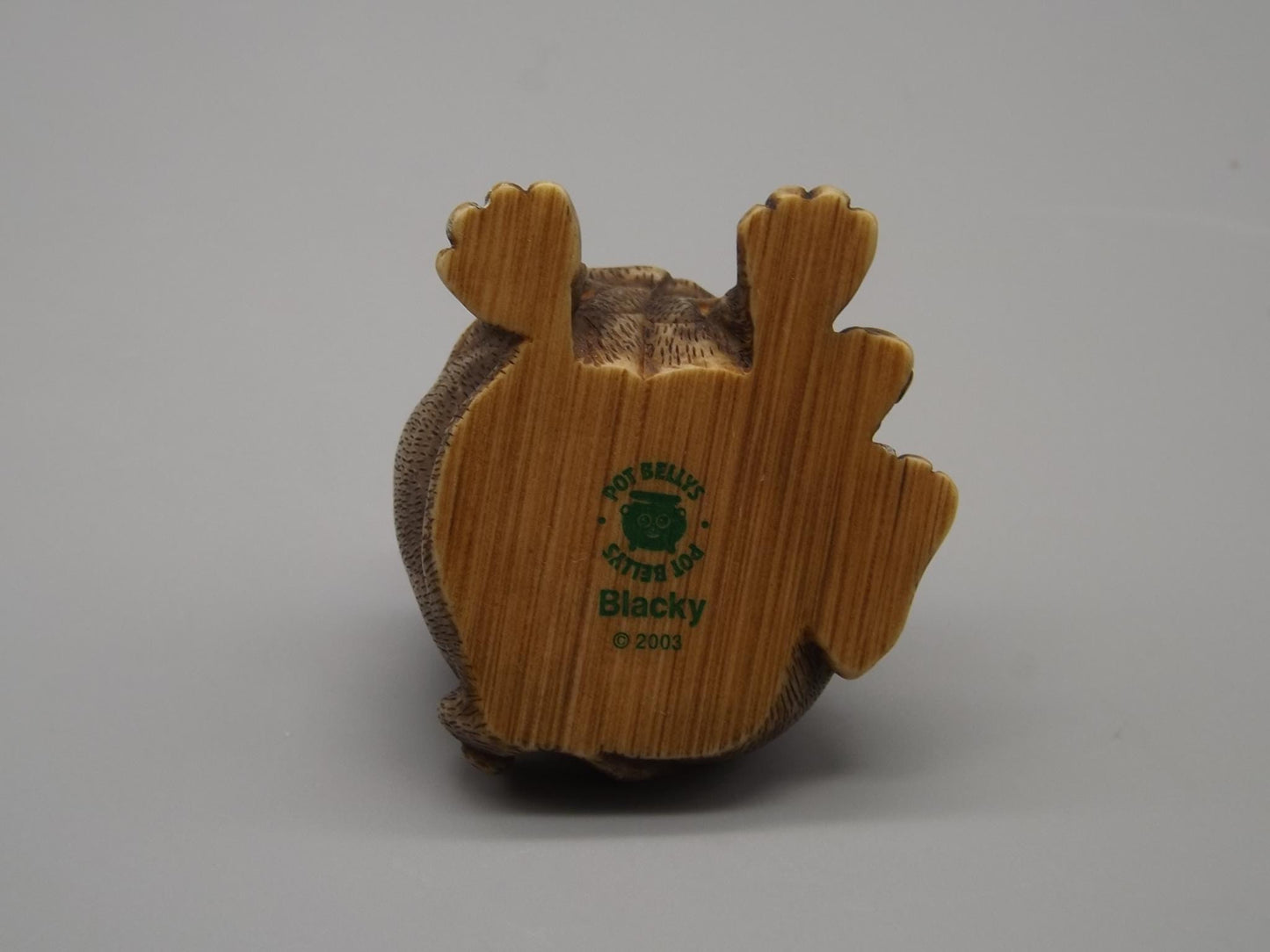 Harmony Kingdom Pot Bellys "Blackie" Pug Figurine