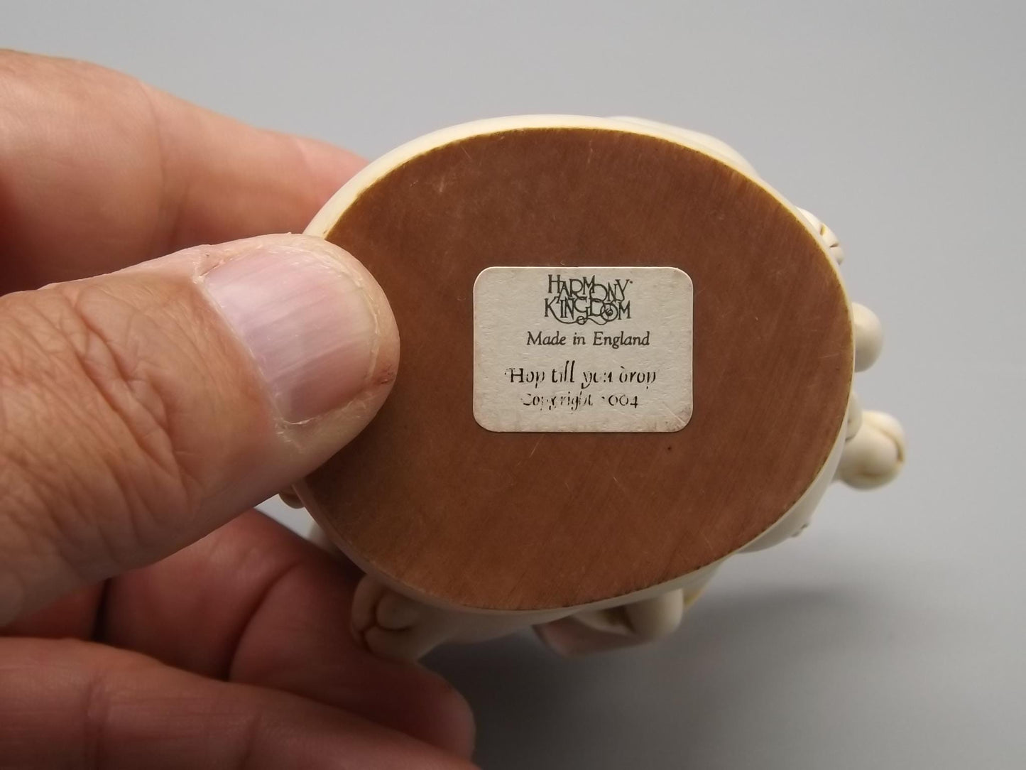 Harmony Kingdom Rabbits Figurine "Hop Till You Drop" w/ Box & COA