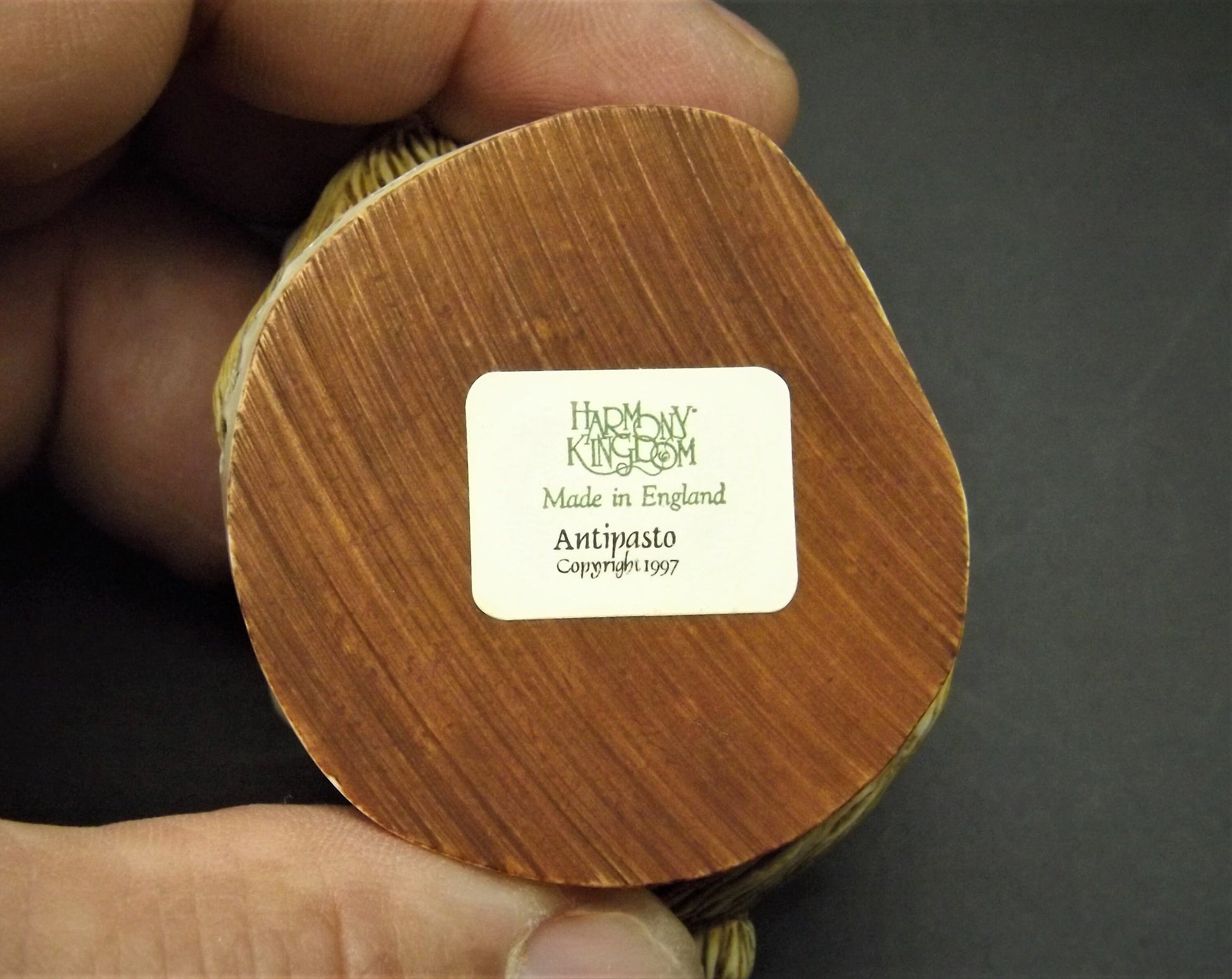 Retired Harmony Kingdom Antipasto Figurine: Treasure Jest Box, 1997