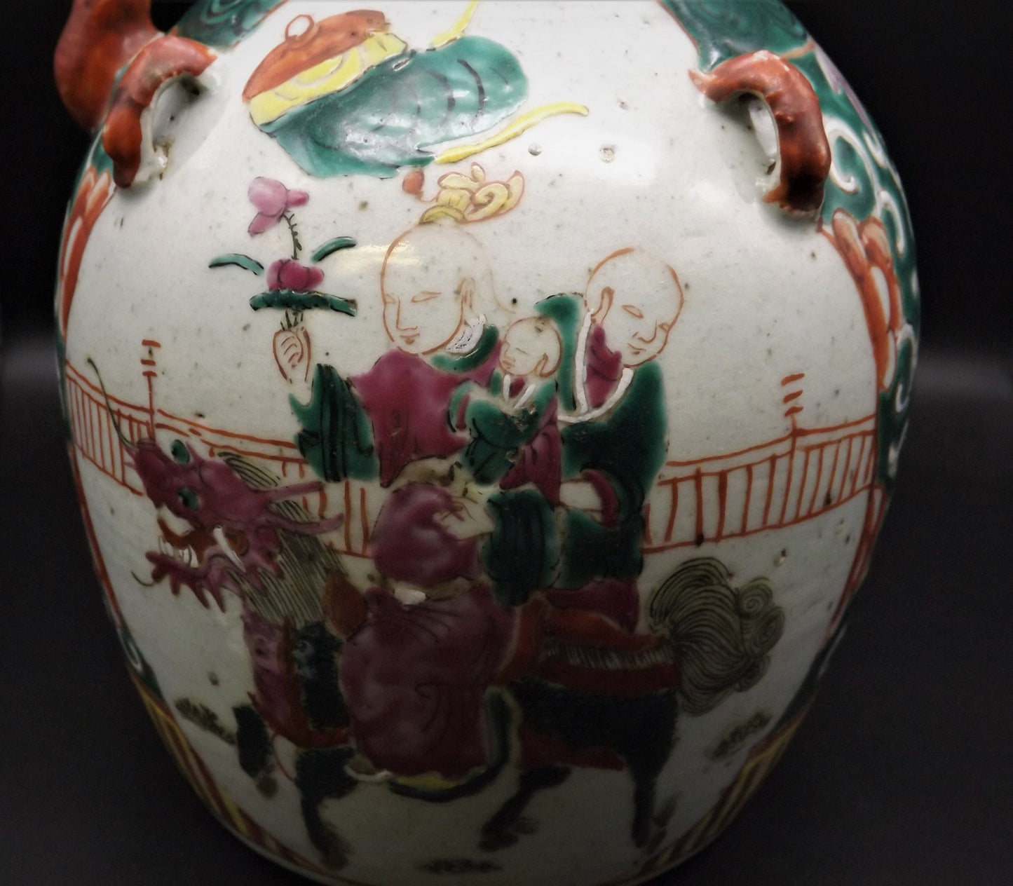 Closeout Sale! Qing Dynasty hanging Pottery Tea/Wine pot with Certificate of Antiquity.