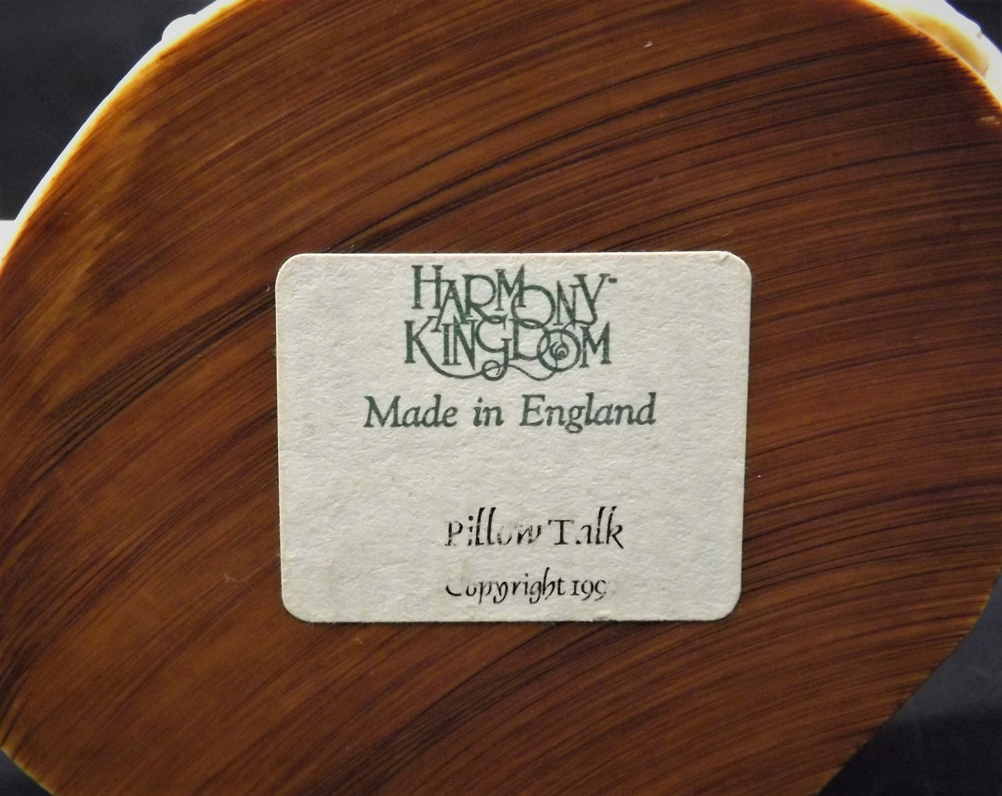 Harmony Kingdom Pillow Talk Figurine: 1997 Special Edition Jest