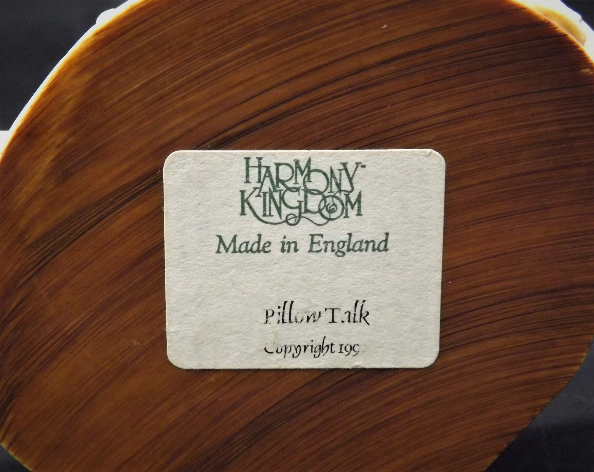 Harmony Kingdom Pillow Talk Figurine: 1997 Special Edition Jest