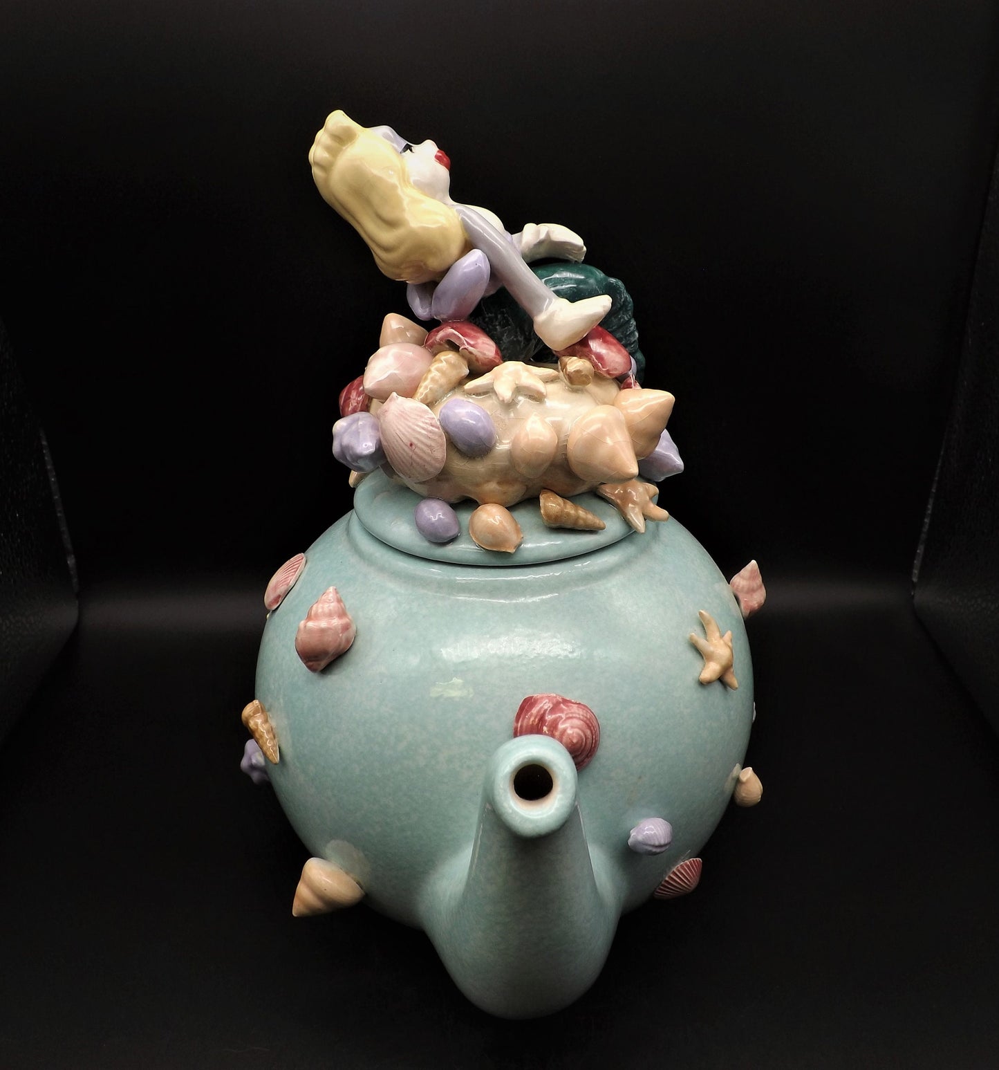 Laraine Eggleston Bugs Bunny Mermaid Teapot: Limited Edition 128/300
