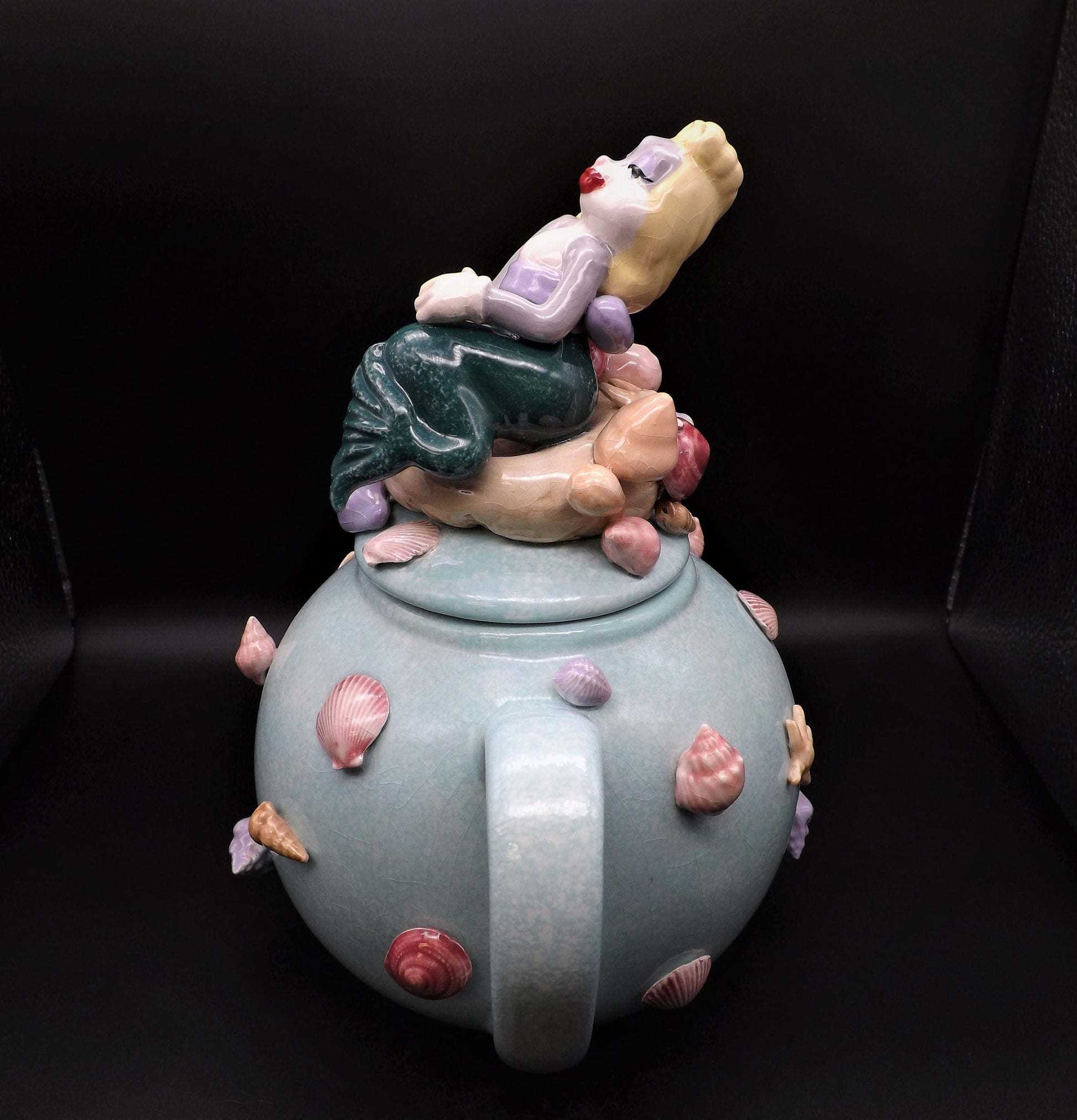 Laraine Eggleston Bugs Bunny Mermaid Teapot: Limited Edition 128/300