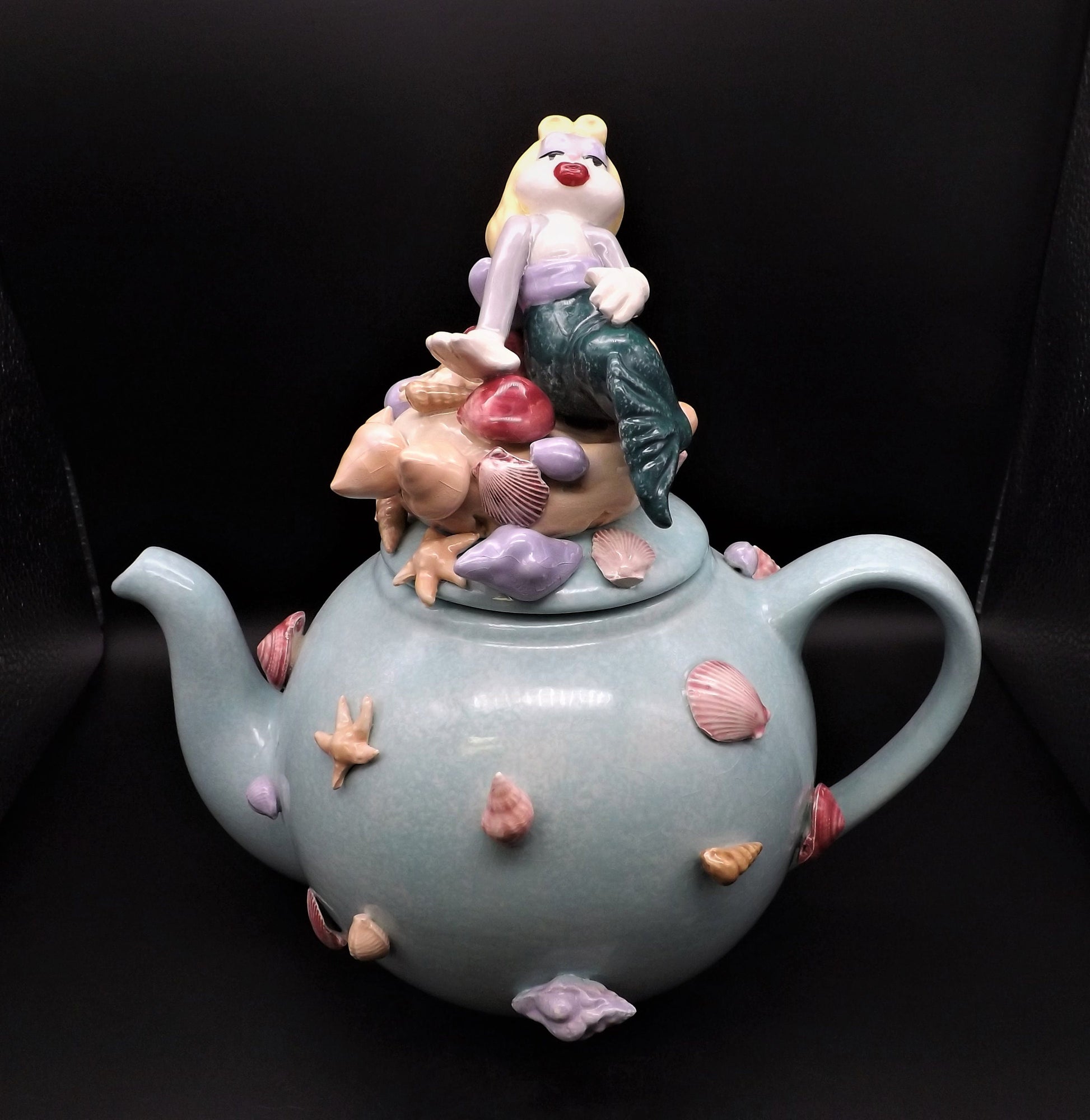 Laraine Eggleston Bugs Bunny Mermaid Teapot: Limited Edition 128/300