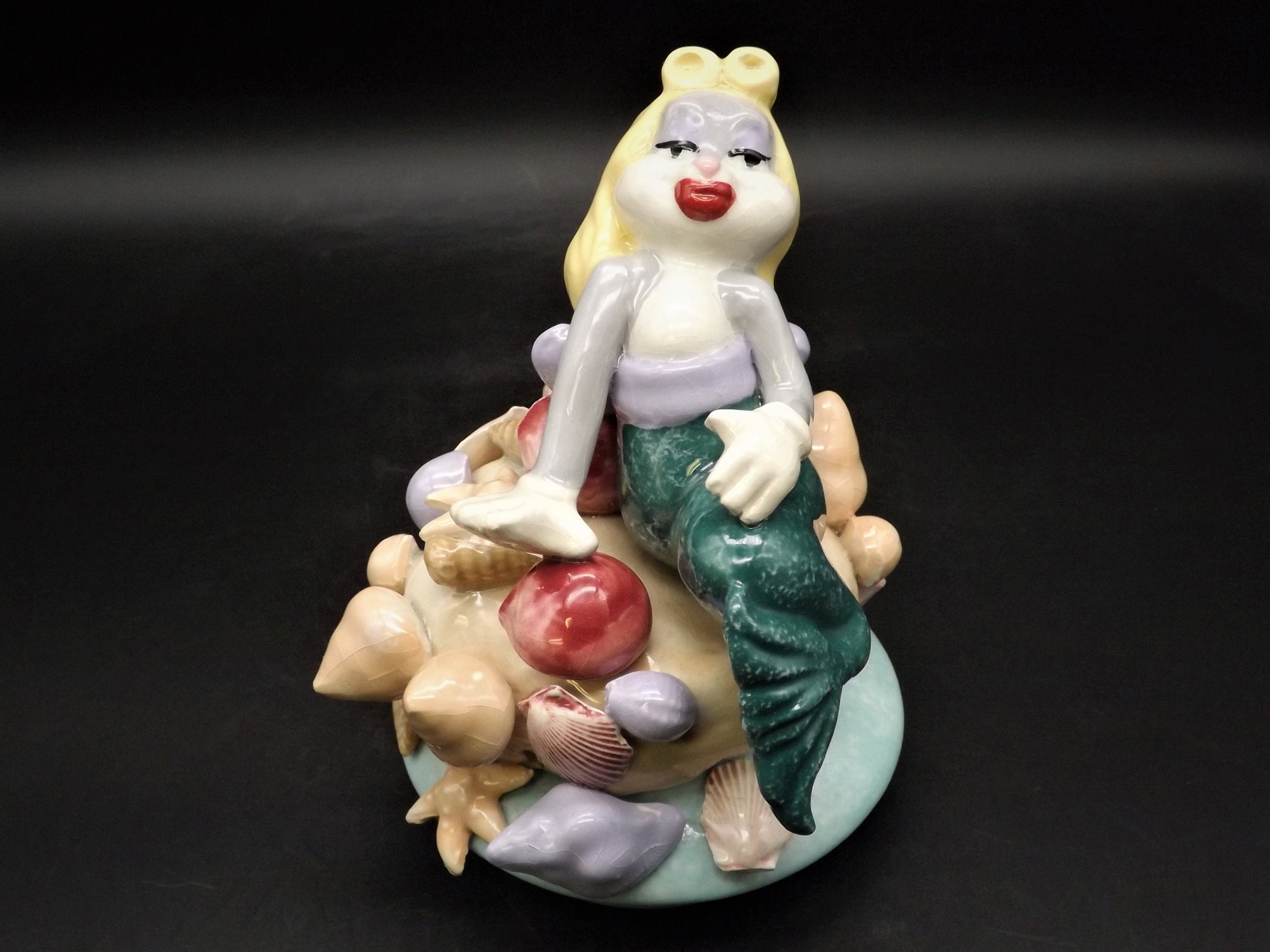 Laraine Eggleston Bugs Bunny Mermaid Teapot: Limited Edition 128/300