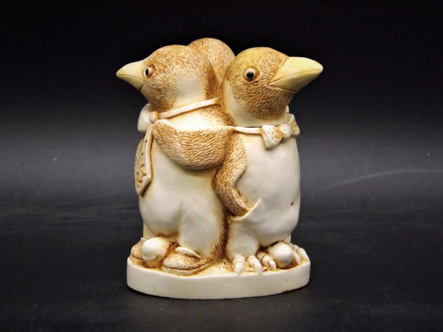 Harmony Kingdom Penguin Figurine: Unexpected Arrival Jest, 1994