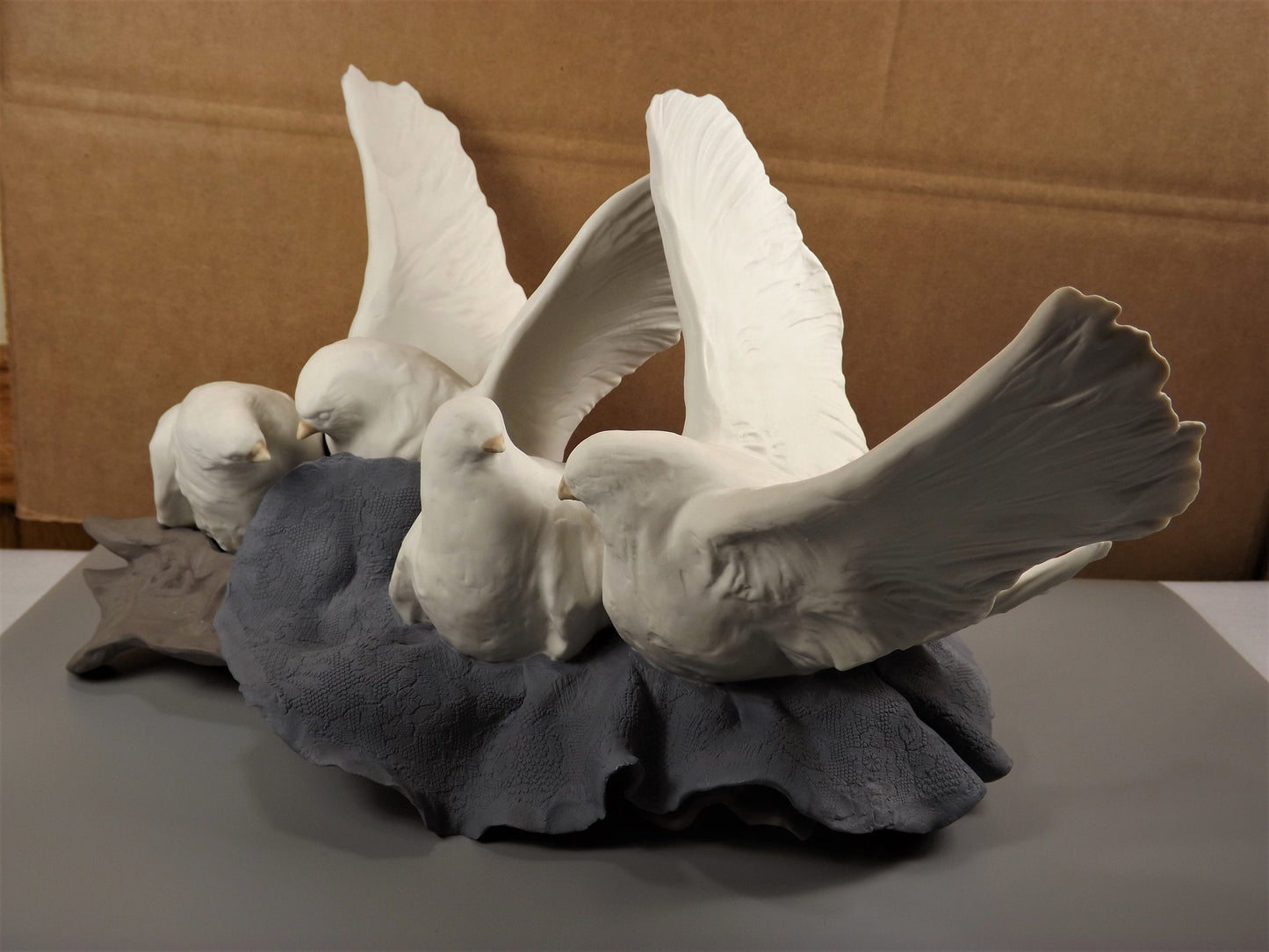 Signed Lladro Goyesca Nesting Doves #1747 - Limited Edition of 300 pieces