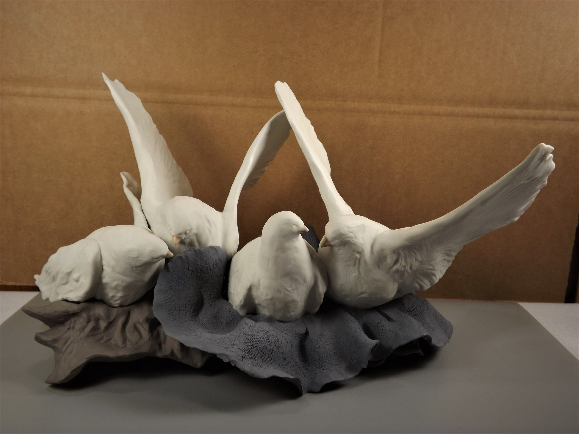 Signed Lladro Goyesca Nesting Doves #1747 - Limited Edition of 300 pieces