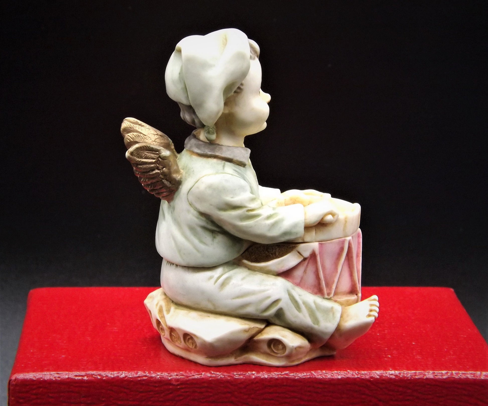 Closeout Sale! Retired 1999 Harmony Kingdom "Bon Bon'" Angelique Jest Figurine. Excellent condition.