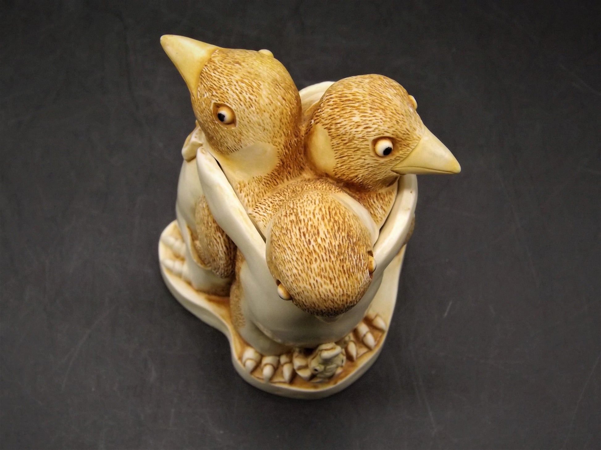 Harmony Kingdom Penguin Figurine: Unexpected Arrival Jest, 1994