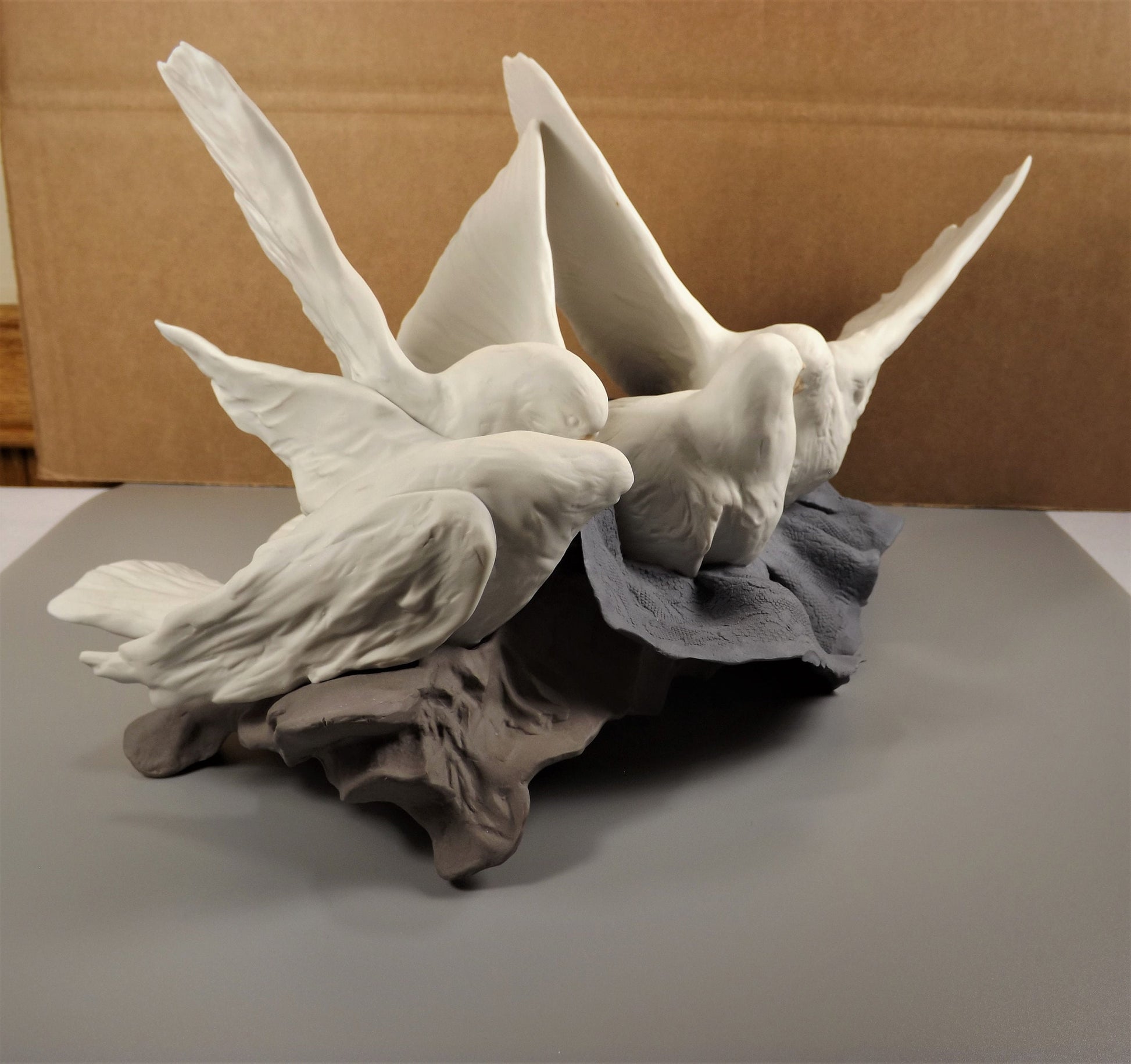 Signed Lladro Goyesca Nesting Doves #1747 - Limited Edition of 300 pieces