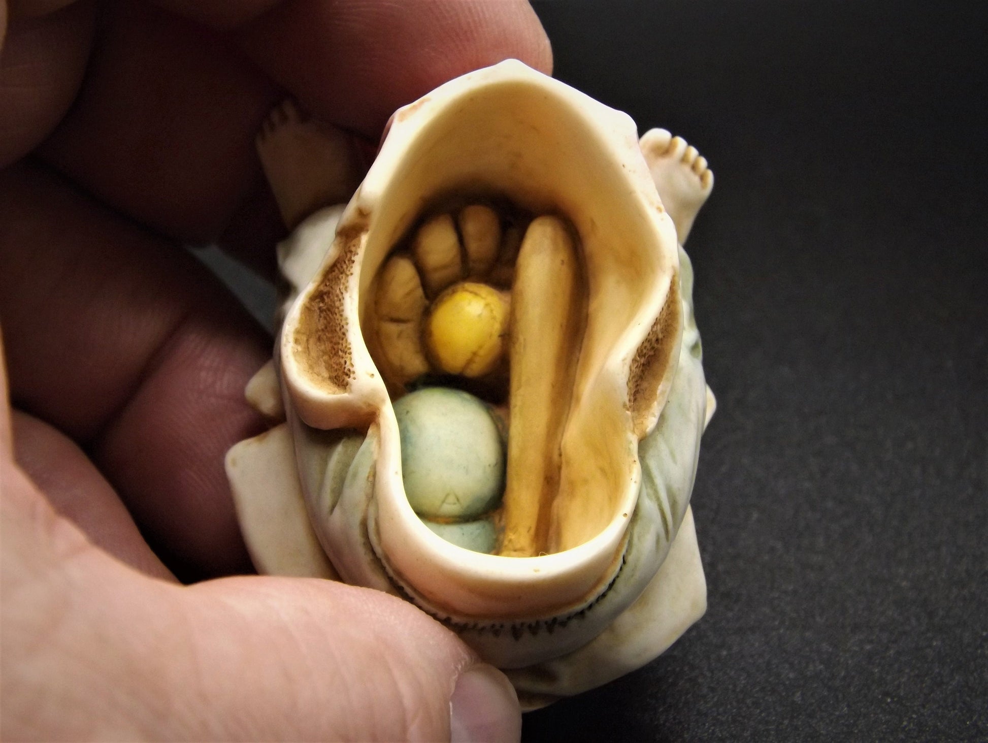 Closeout Sale! Retired 1999 Harmony Kingdom "Bon Bon'" Angelique Jest Figurine. Excellent condition.