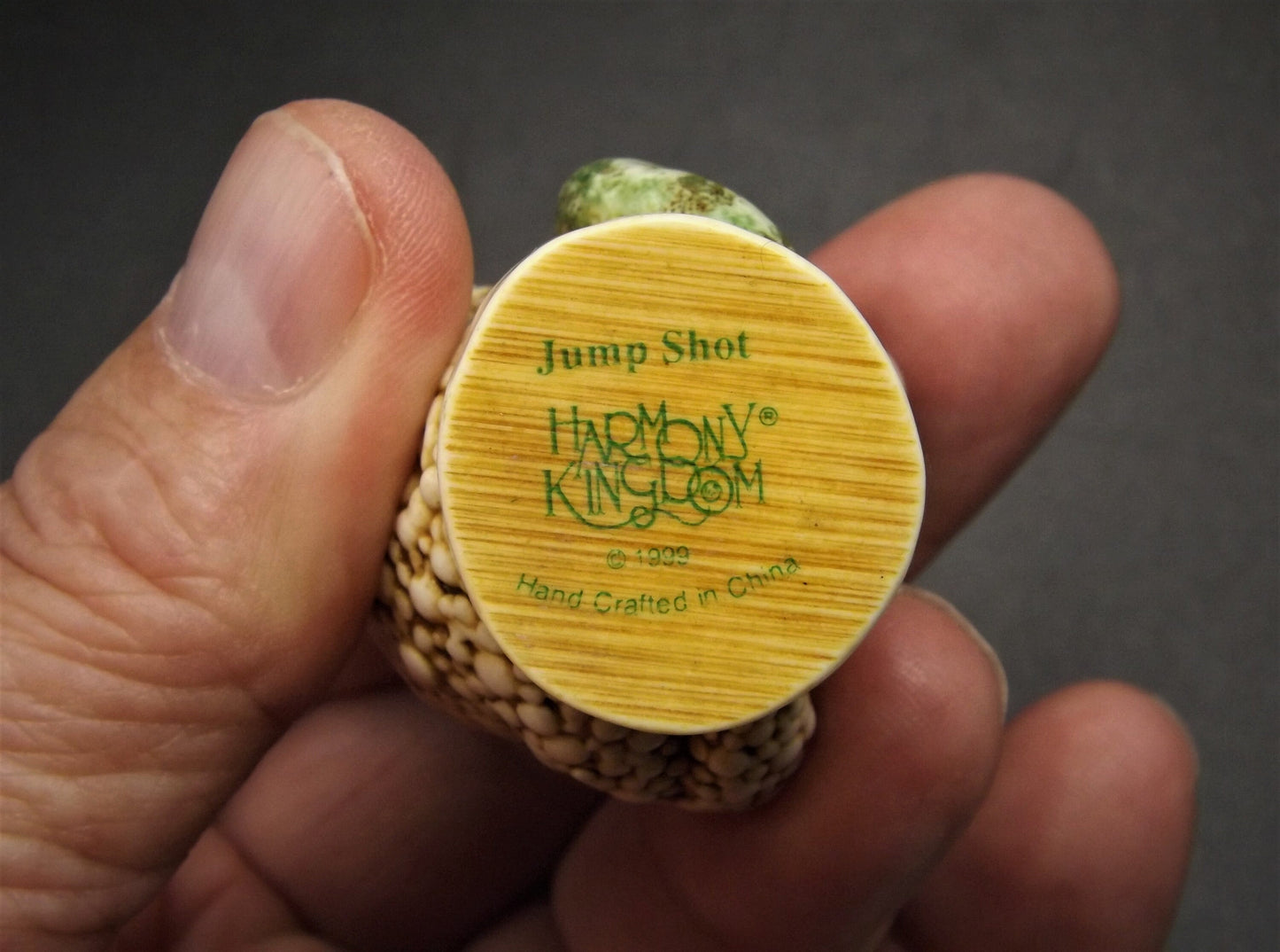 Harmony Kingdom Frog Figurine: Jump Shot, Limited Edition (1999)