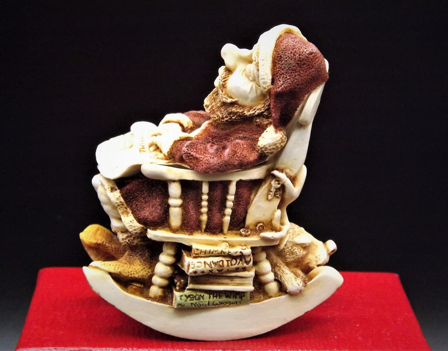 Closeout Sale! Retired 1998 Harmony Kingdom "Jingle Bell Rock'" Jest Figurine TJSESA98 with original box. Excellent condition.