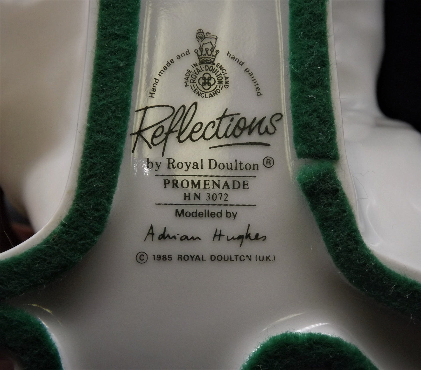 Vintage Royal Doulton Figurine: Promenade Lady with Dog, HN 3072