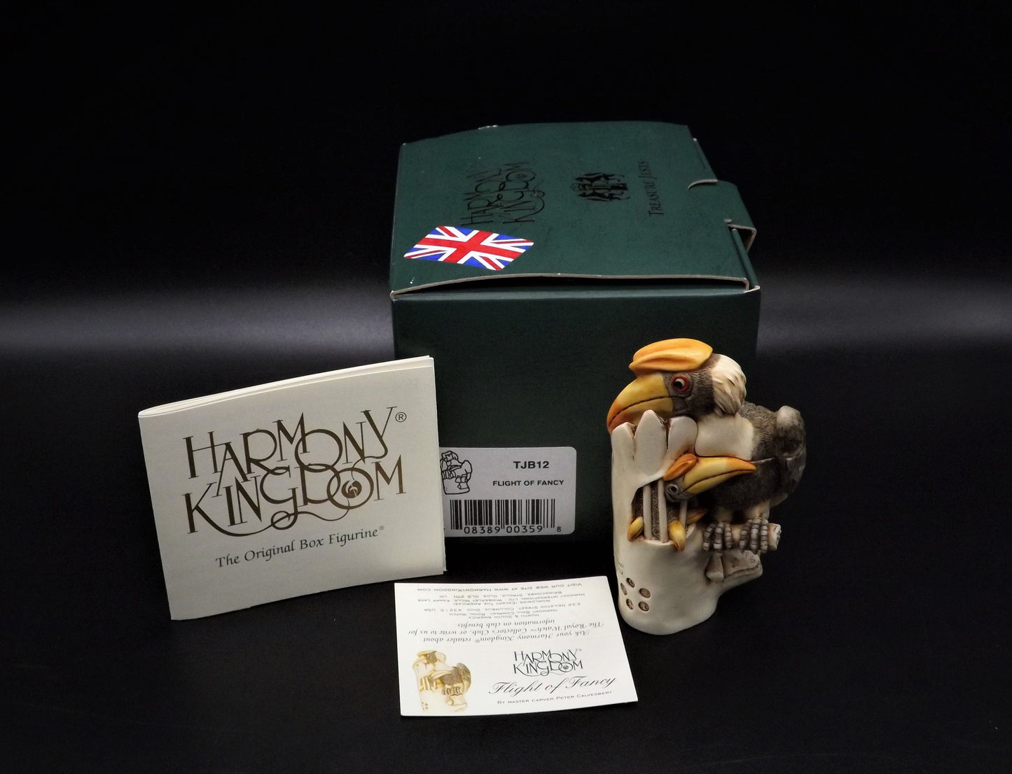 Retired Harmony Kingdom Figurine: Flight of Fancy, Original Box & COA