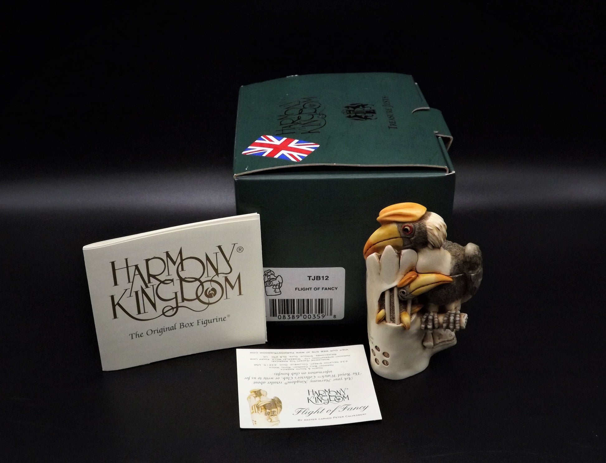 Retired Harmony Kingdom Figurine: Flight of Fancy, Original Box & COA
