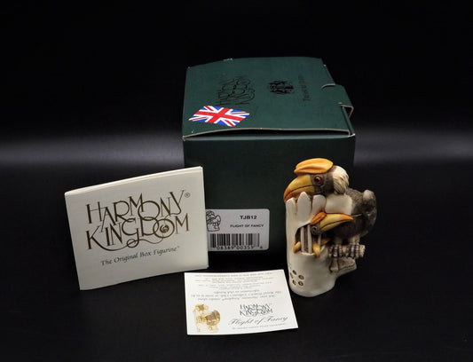 Retired Harmony Kingdom Figurine: Flight of Fancy, Original Box & COA